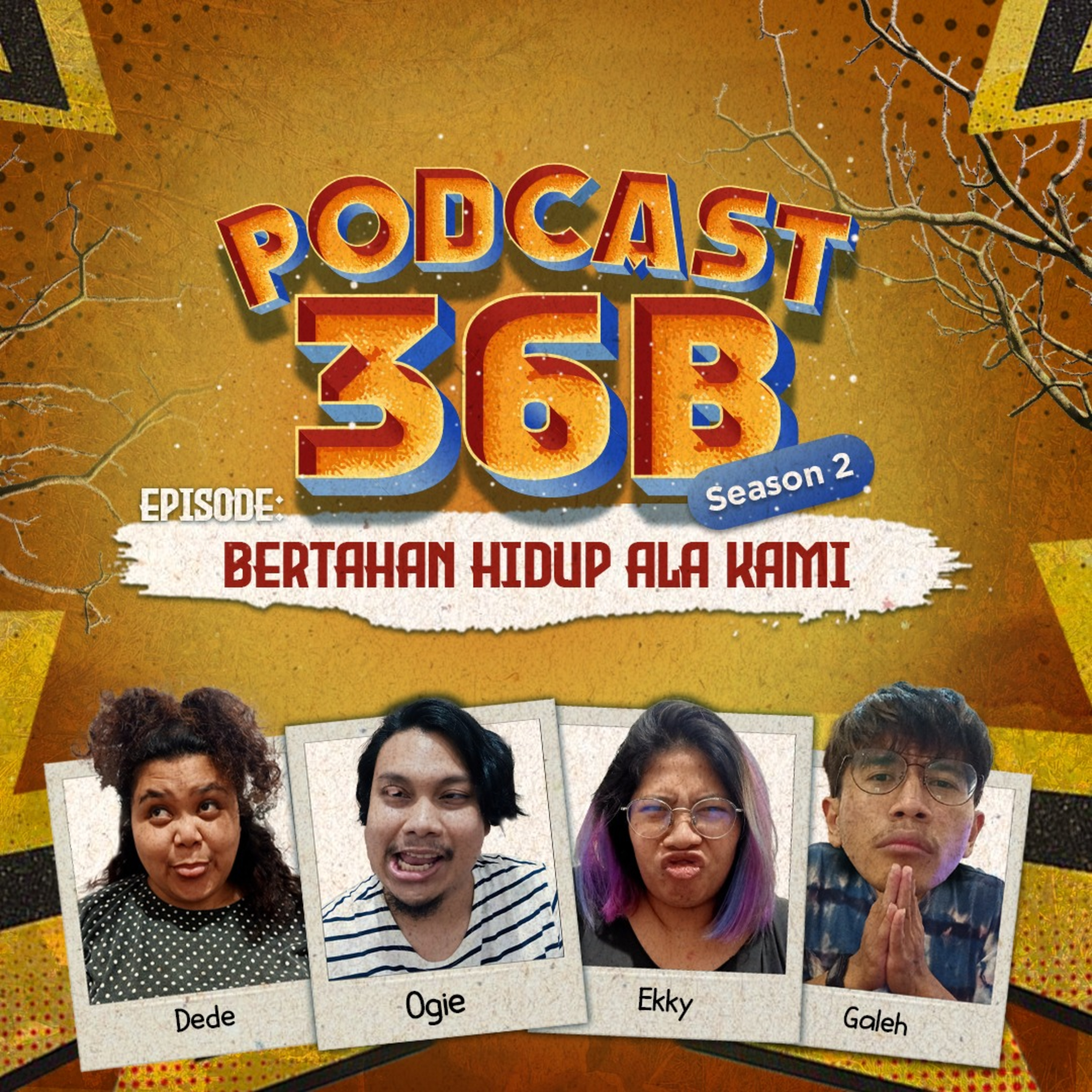 36B (3 orang 6 Bibir)