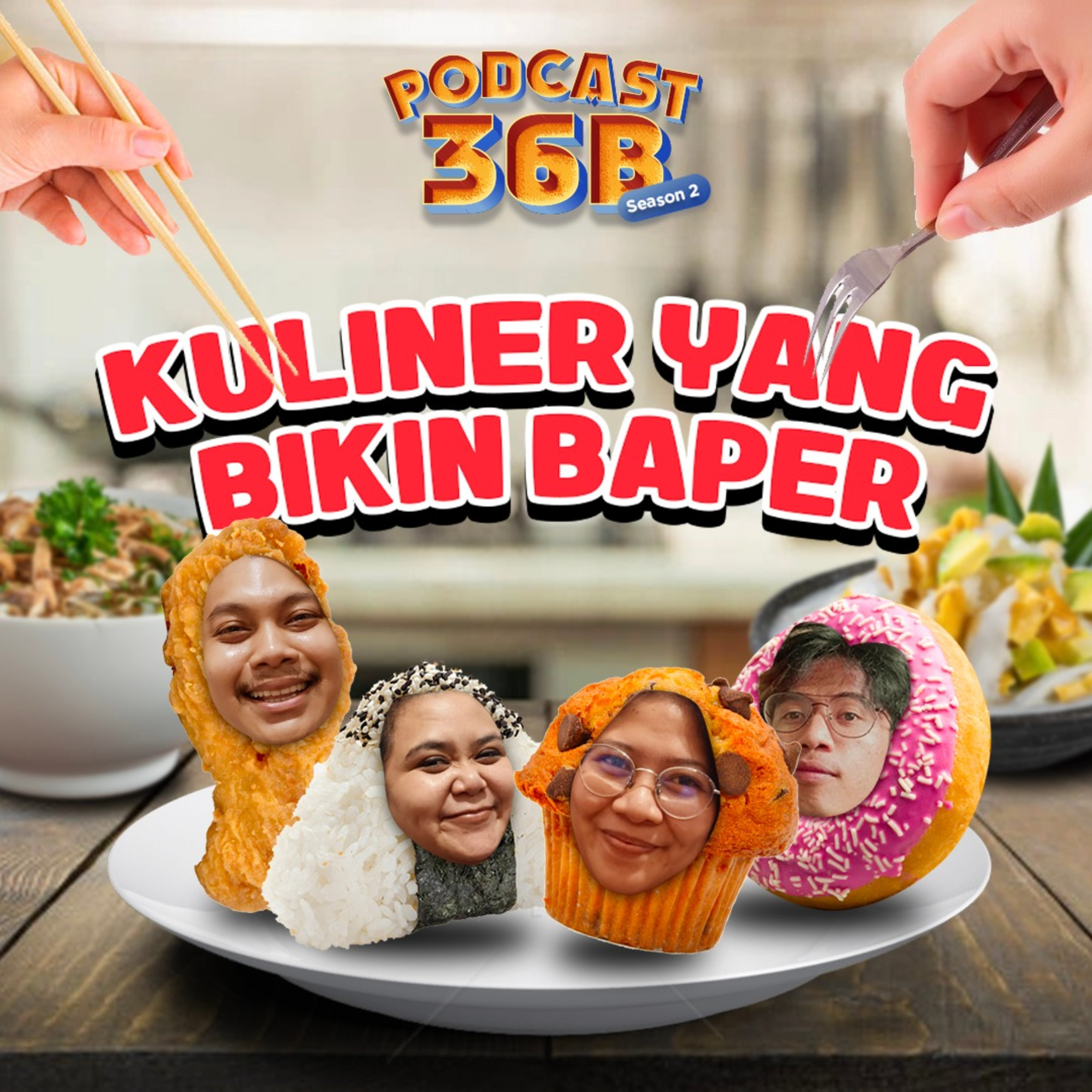 36B (3 orang 6 Bibir)