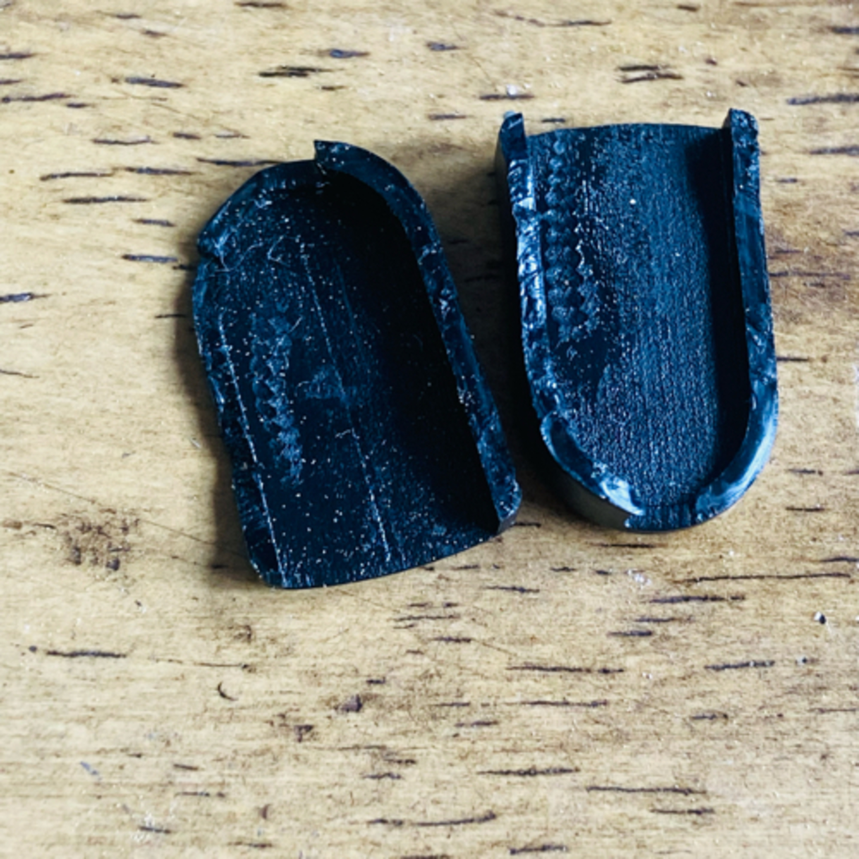 Black Plastic Aliens
