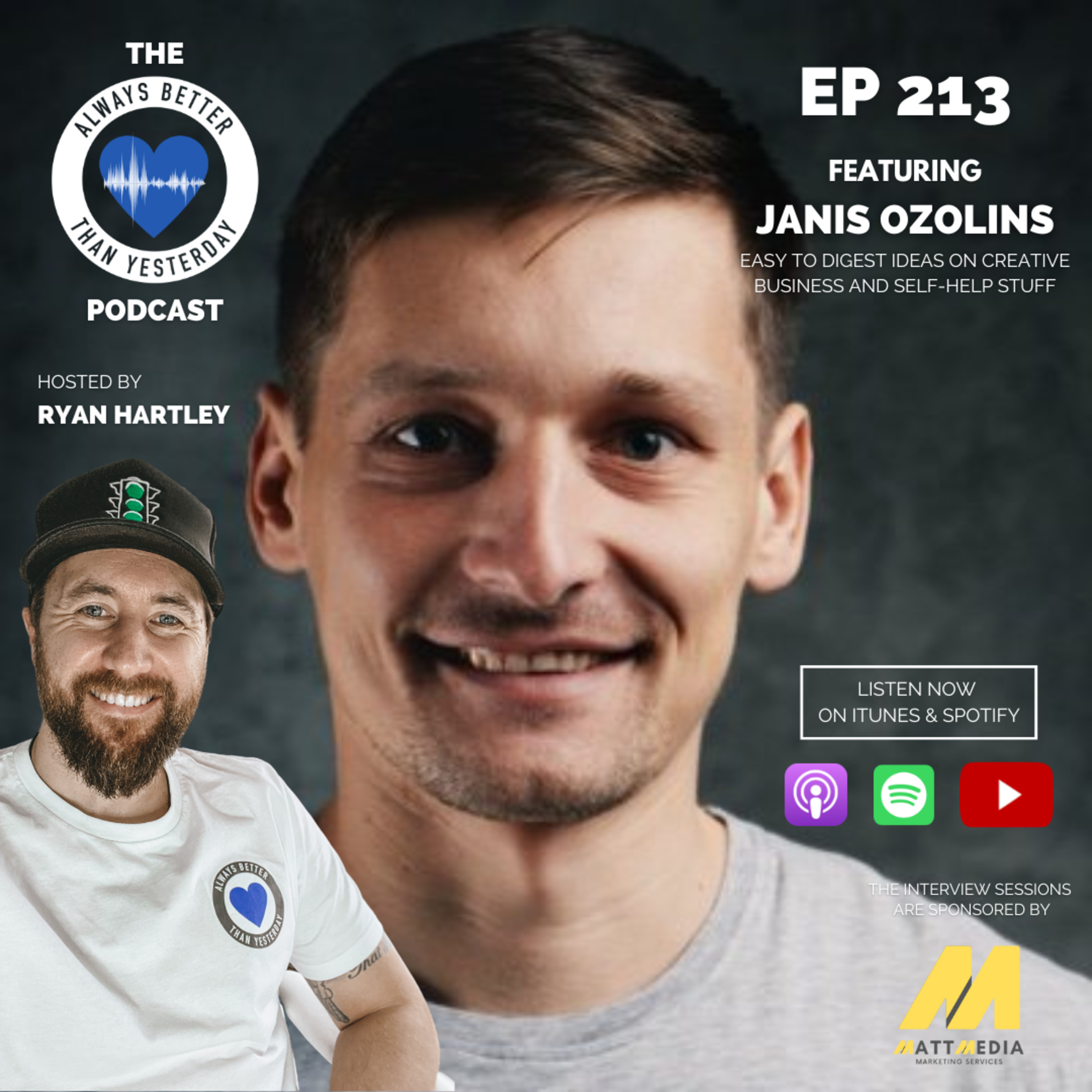 Always Better than Yesterday with Ryan Hartley | A Podcast for Heart Centred Leaders