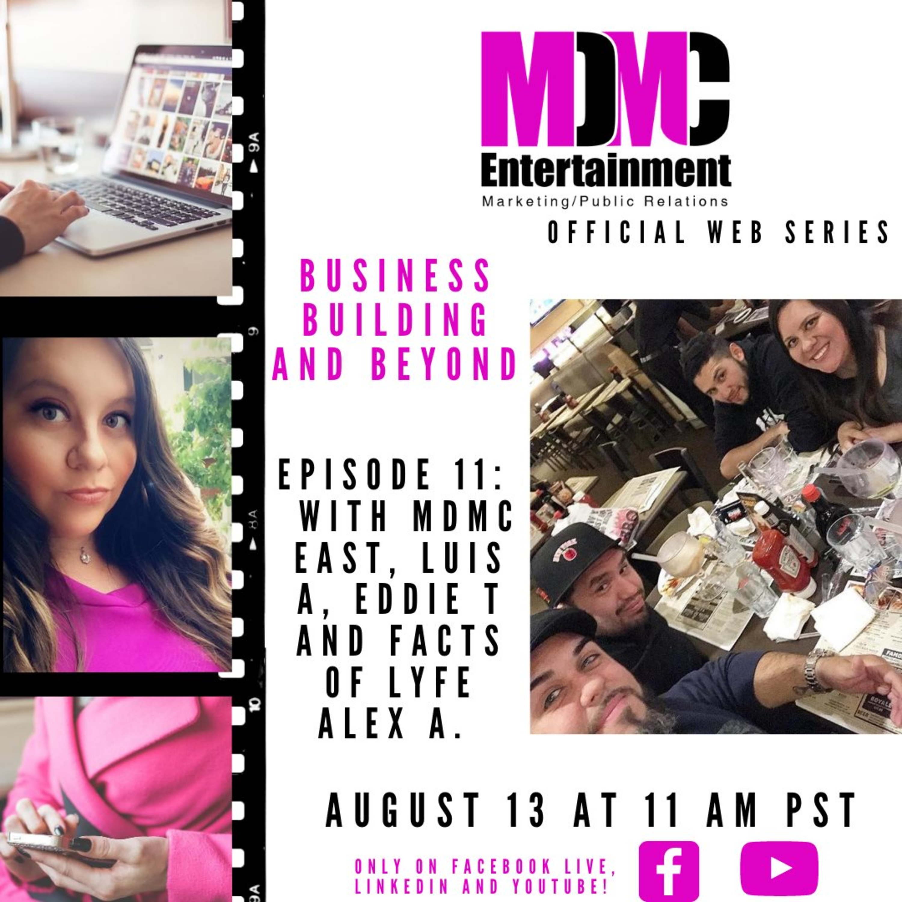 MDMC Entertainment Presents, Business Building and Beyond