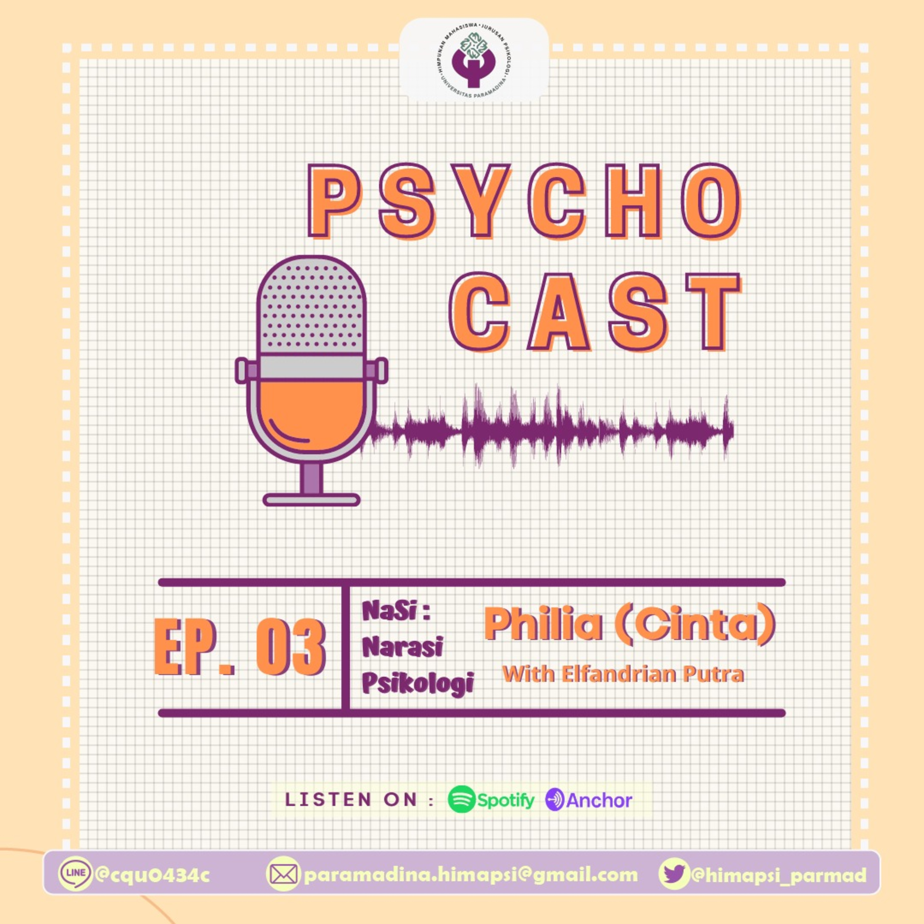 [Ep.03] Psychocast - NaSi: Philia (Cinta) episode artwork