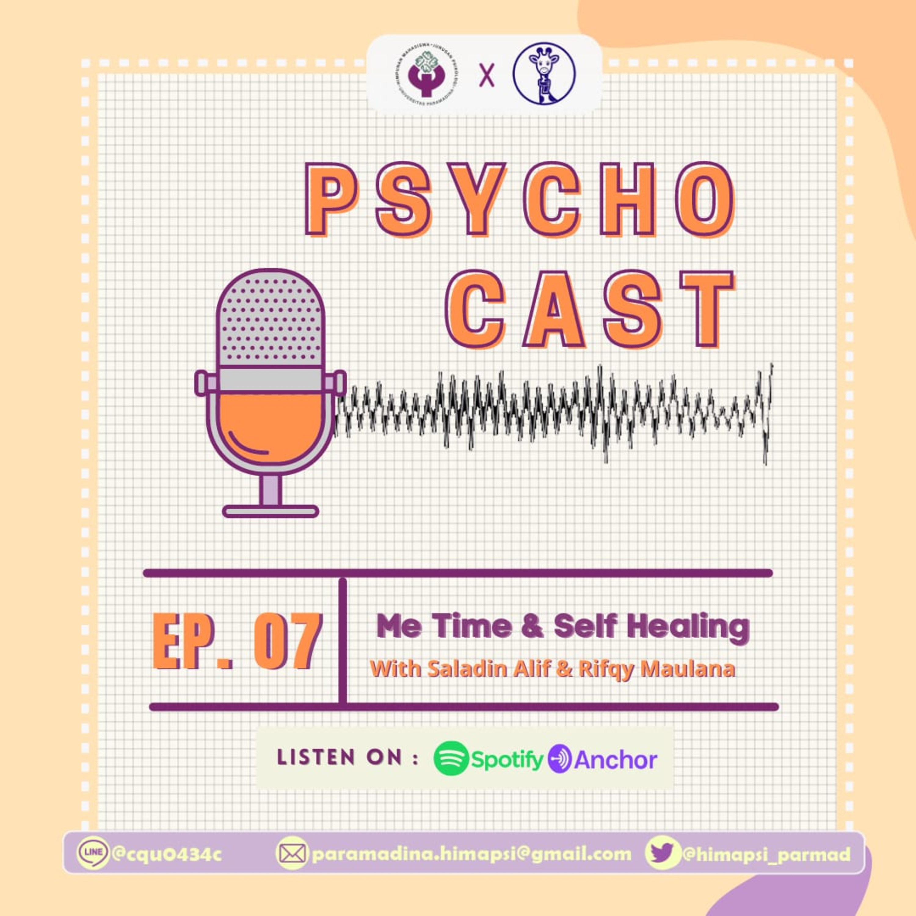 [Ep. 07] Psychocast X Social Connect - Me Time & Self Healing episode artwork