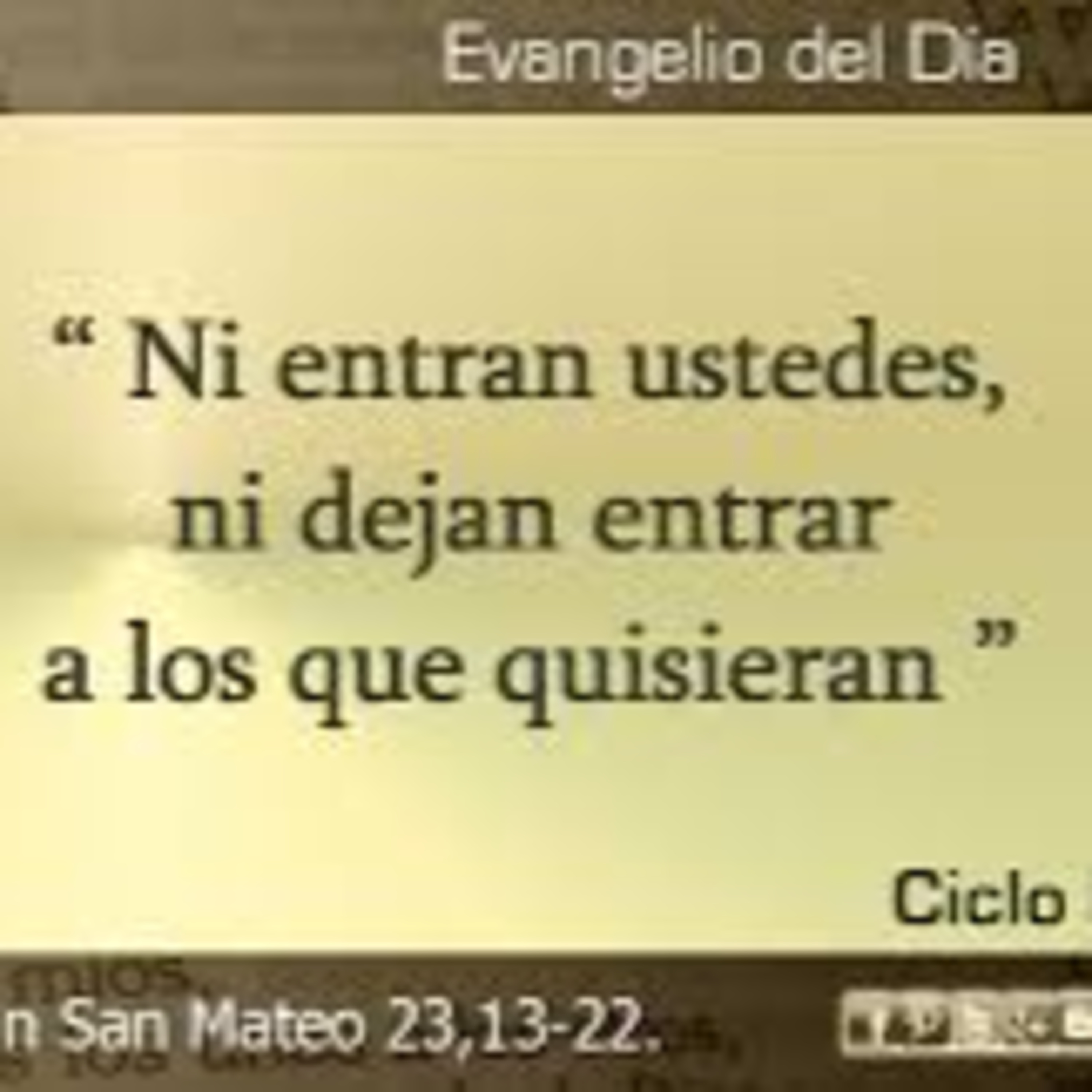 Reflexion Biblica, 22 de agosto  episode artwork