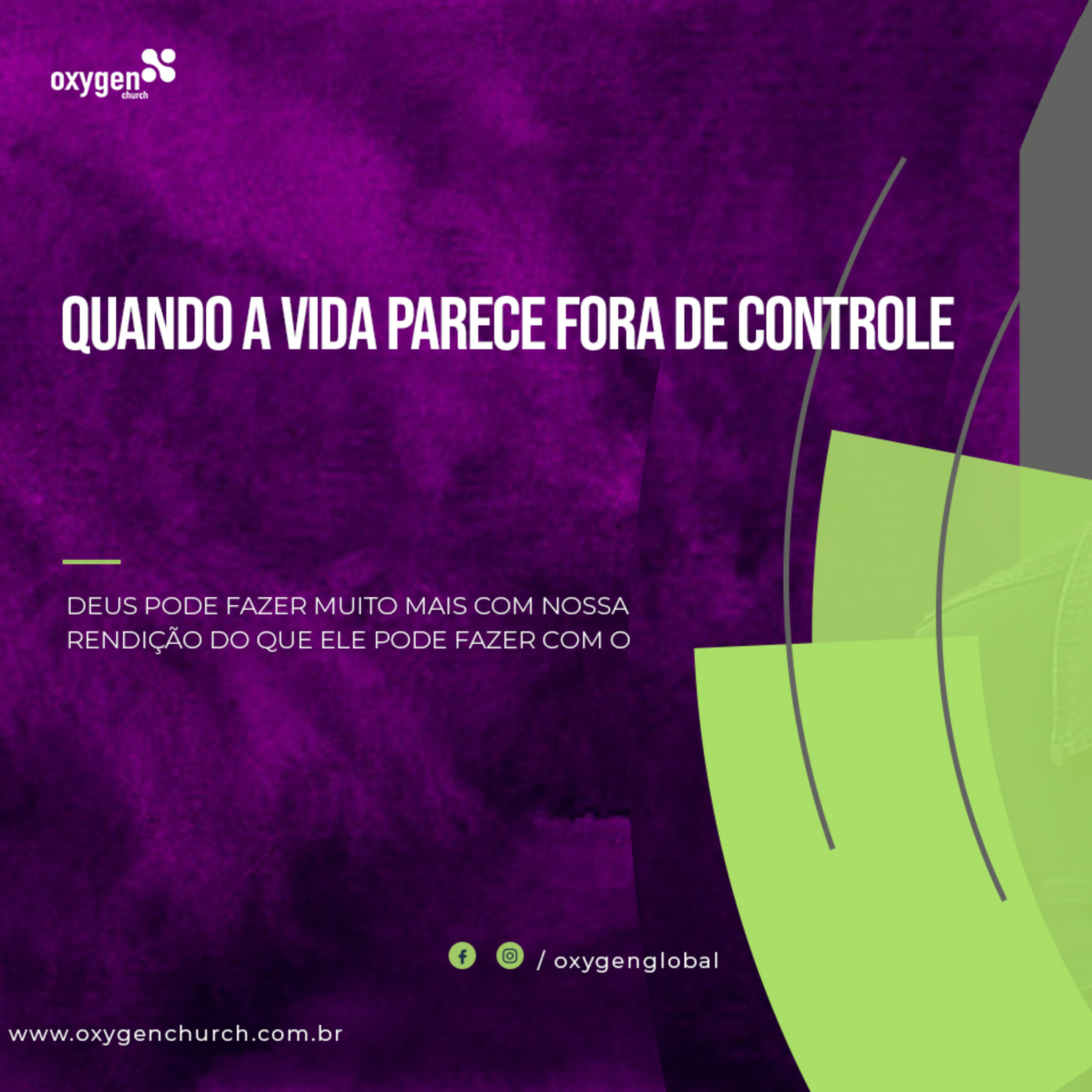 # 126 - QUANDO A VIDA PARECE FORA DE CONTROLE - 04.04.21 | Pr. Sênior Claudinei Carneiro - PÁSCOA episode artwork