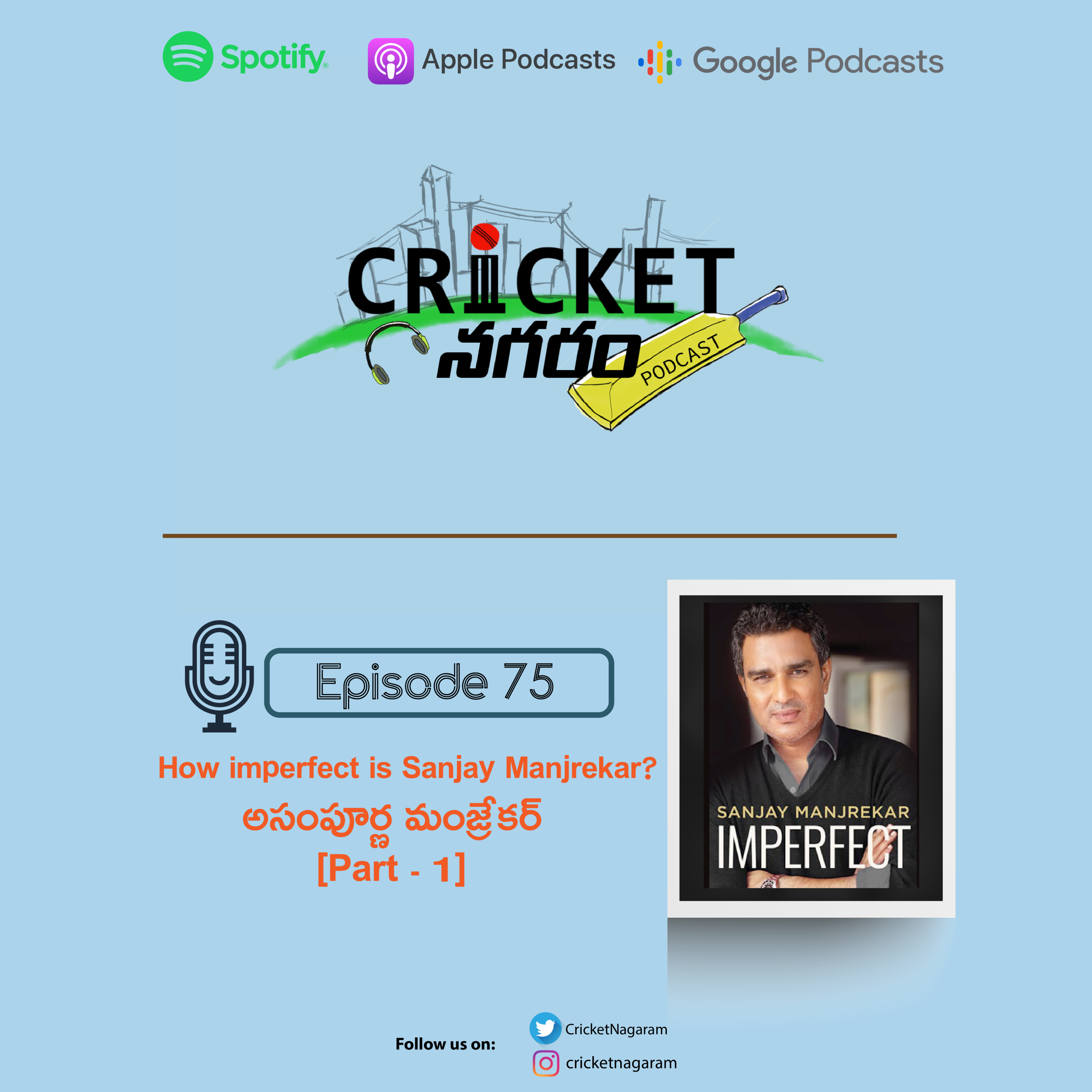 Cricket Nagaram - A Telugu Podcast