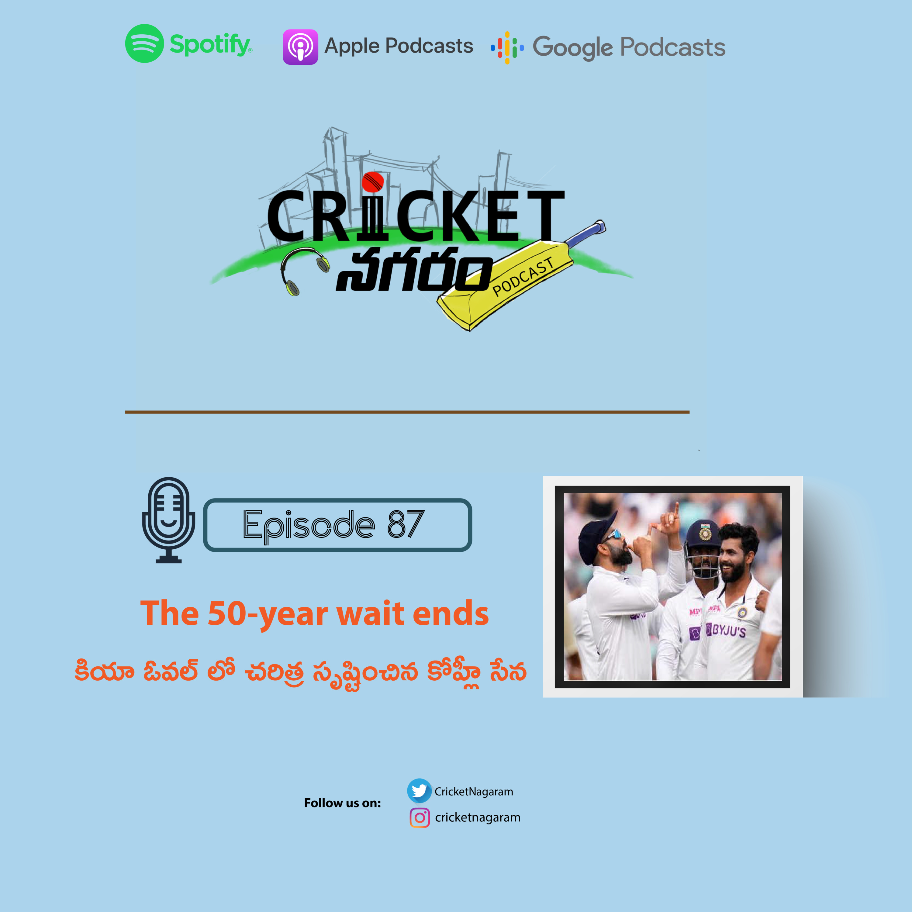 Cricket Nagaram - A Telugu Podcast