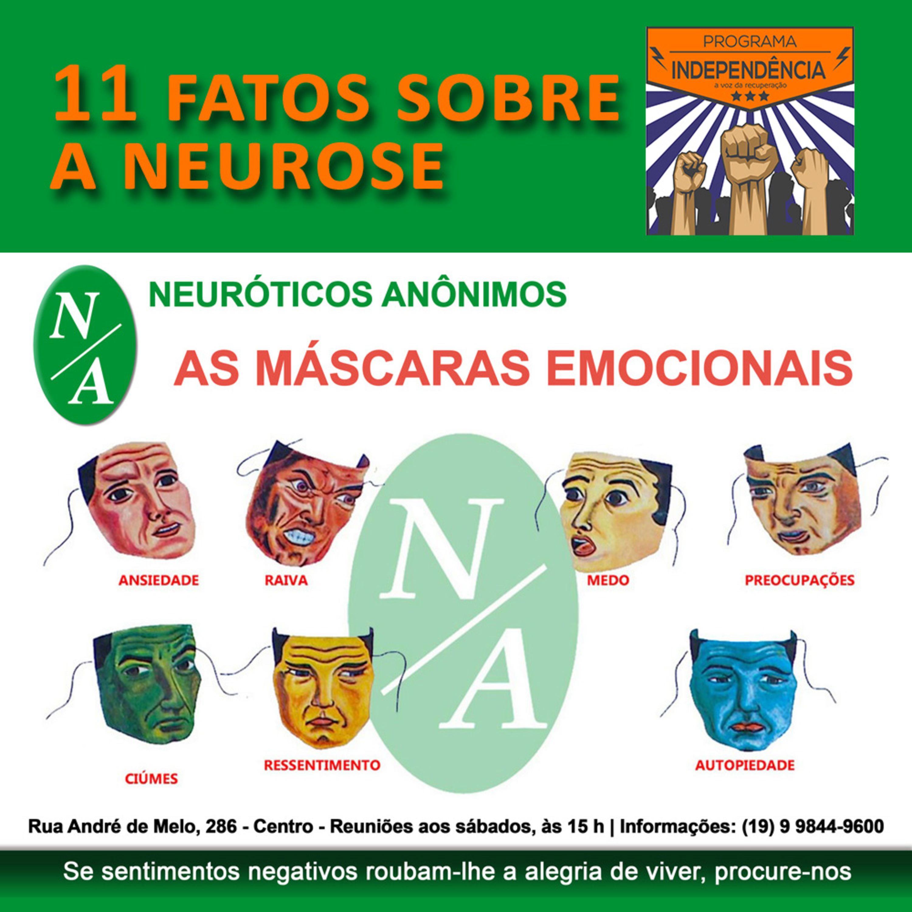Conheça os 11 fatos sobre a doença mental e emocional que pode identificar um neurótico episode artwork