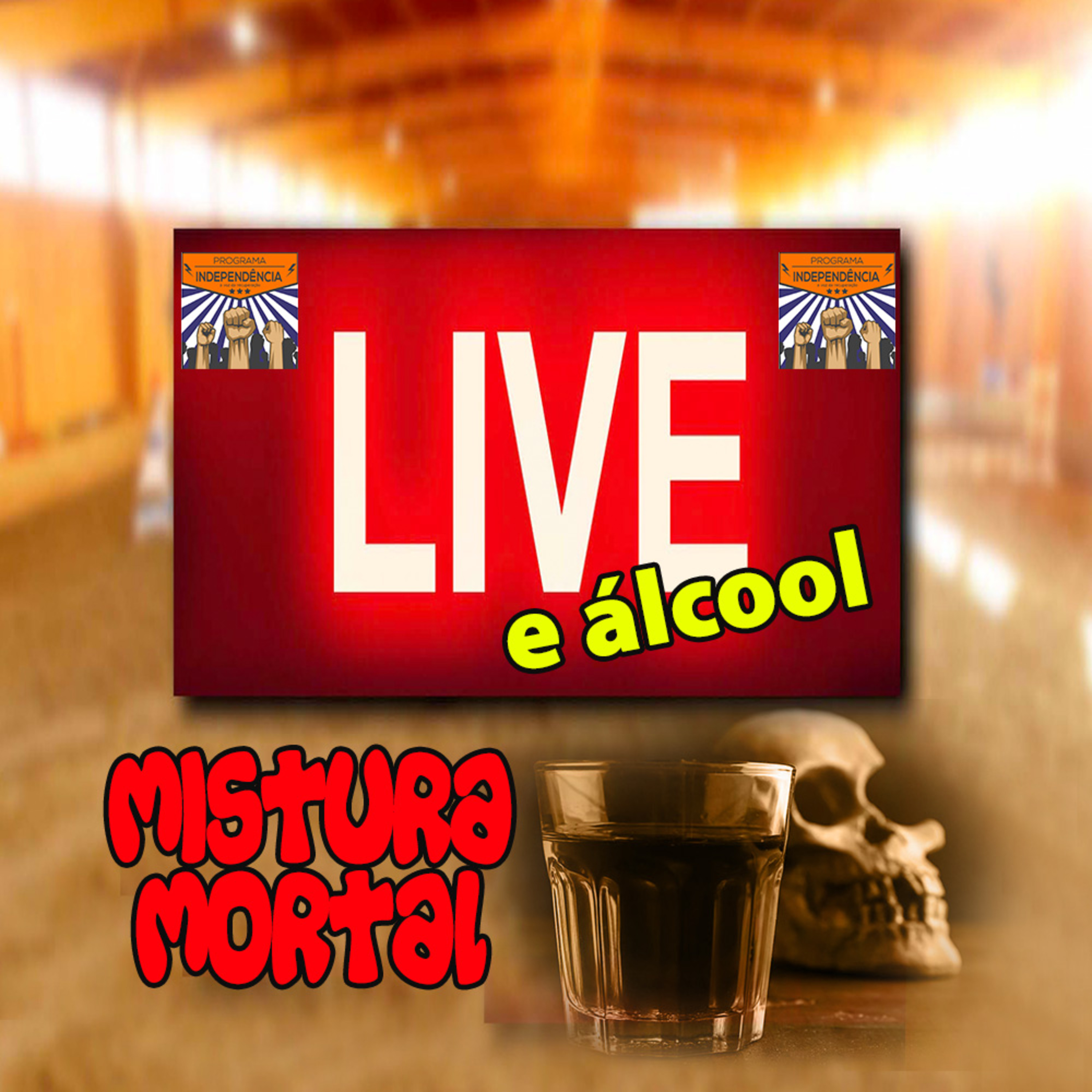 Recebemos uma convidada que nos lembra o quanto lives e álcool não combinam. episode artwork