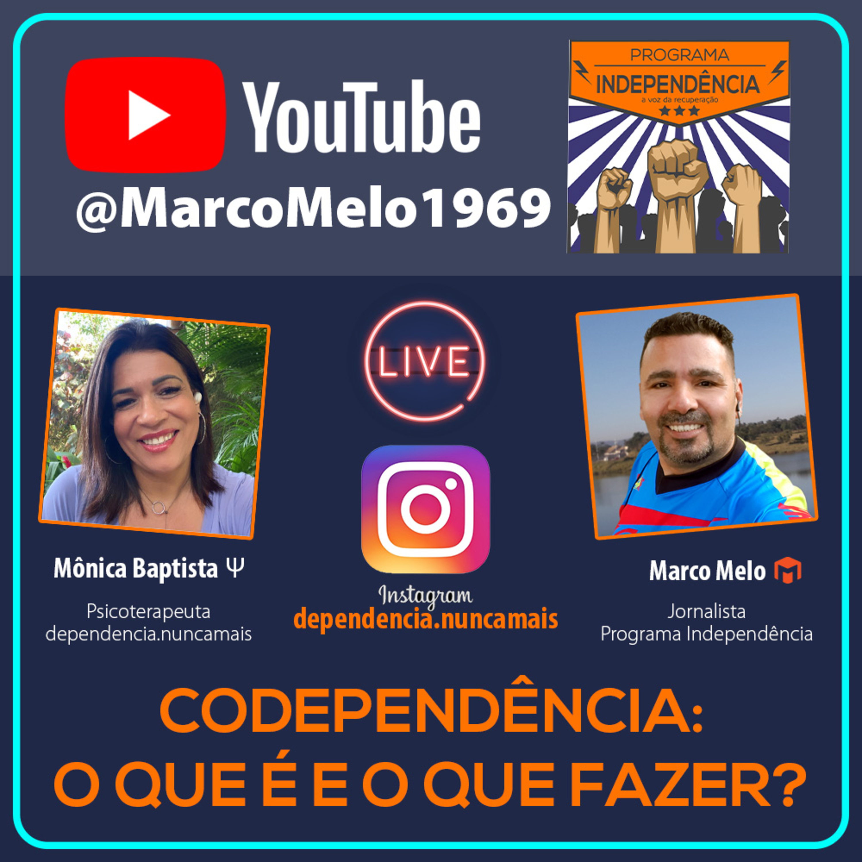 Live com Mônica Baptista: Codependência episode artwork