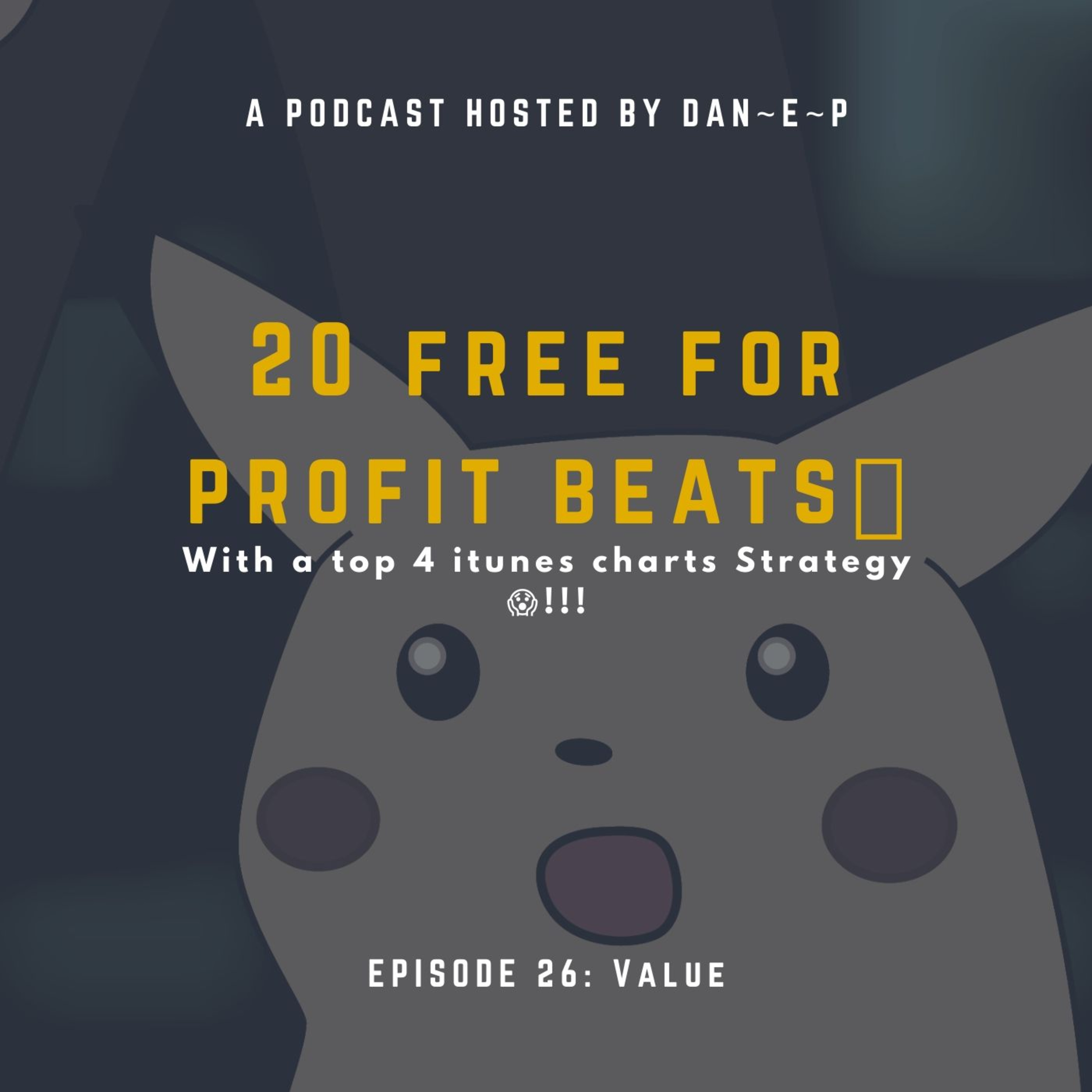 20 free for profit beats👀,With a strategy to be number 4 on the itunes charts😱!!! episode artwork