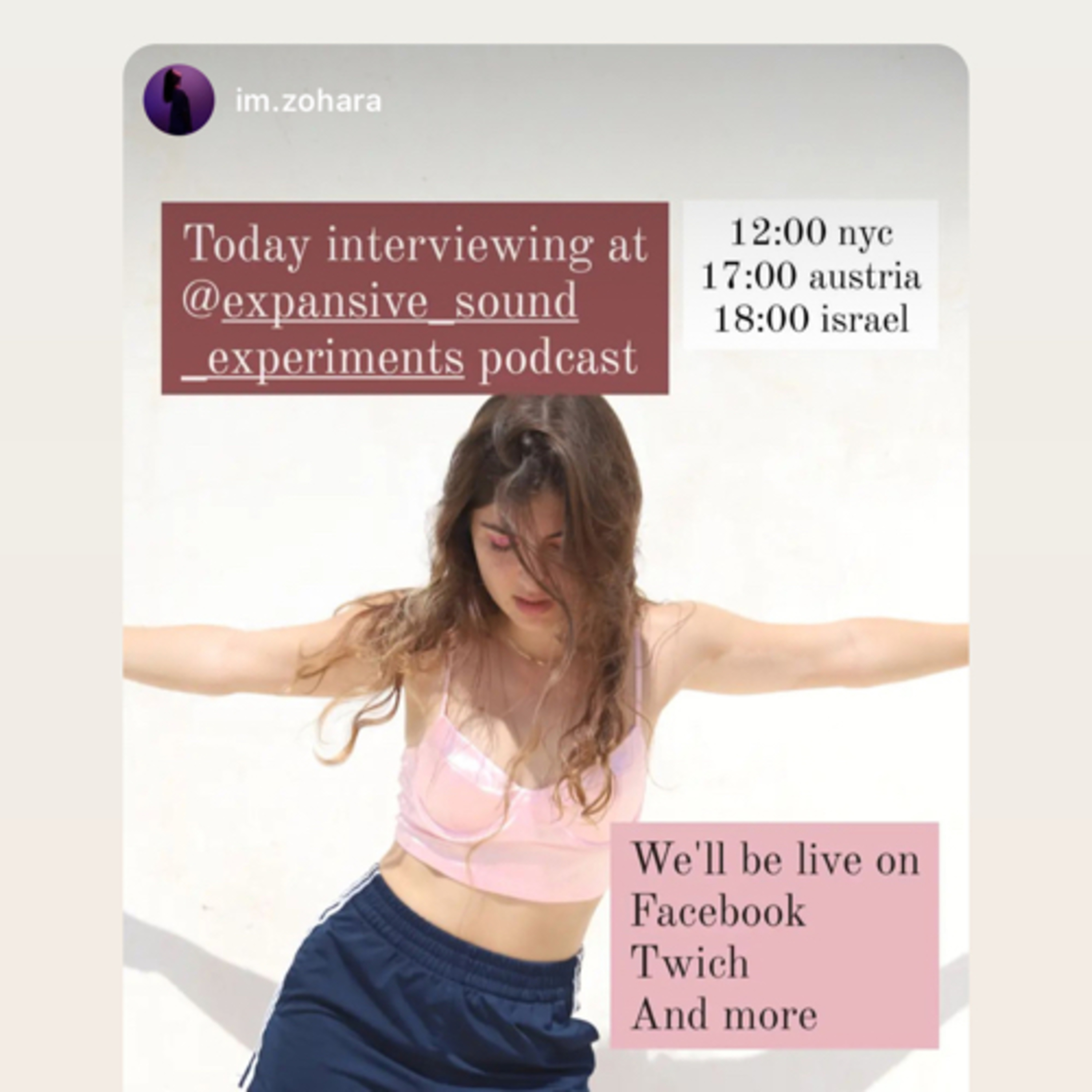 The Phantom Electric Ghost Interview with Zohara 2021
