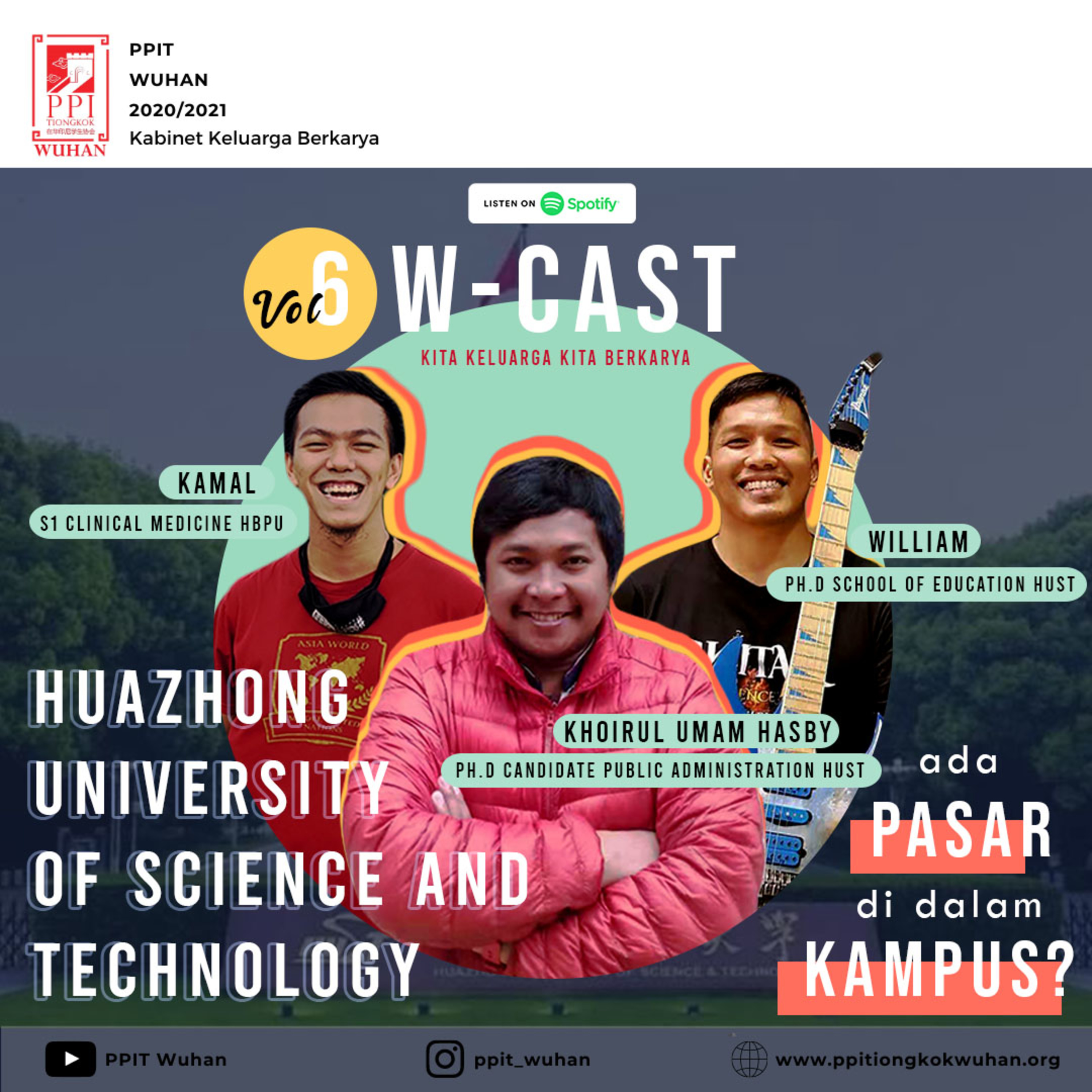 Eps#6 Edisi Ranting: Huazhong University of Science and Technology, Ada Pasar didalam Kampus?