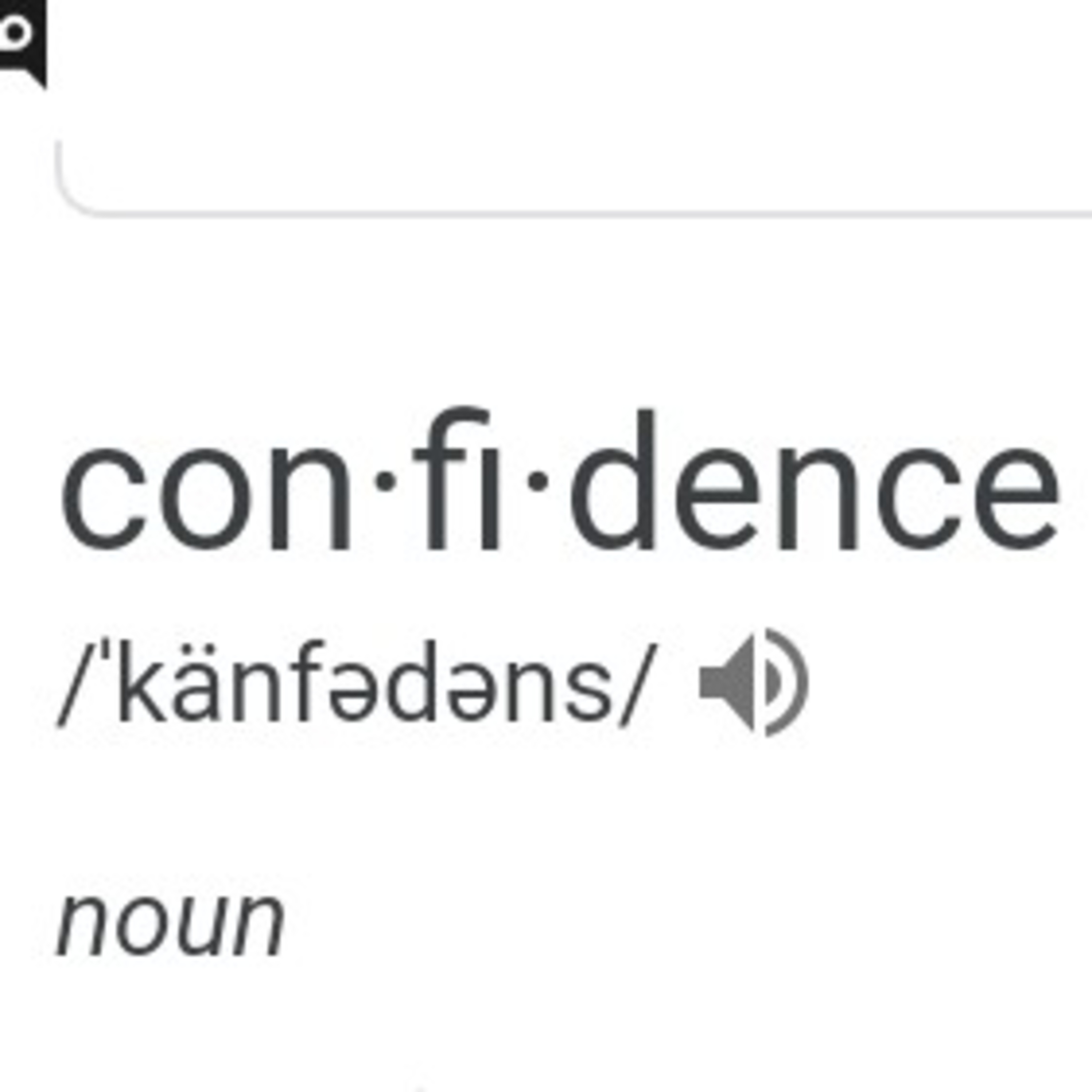 Confidence episode artwork