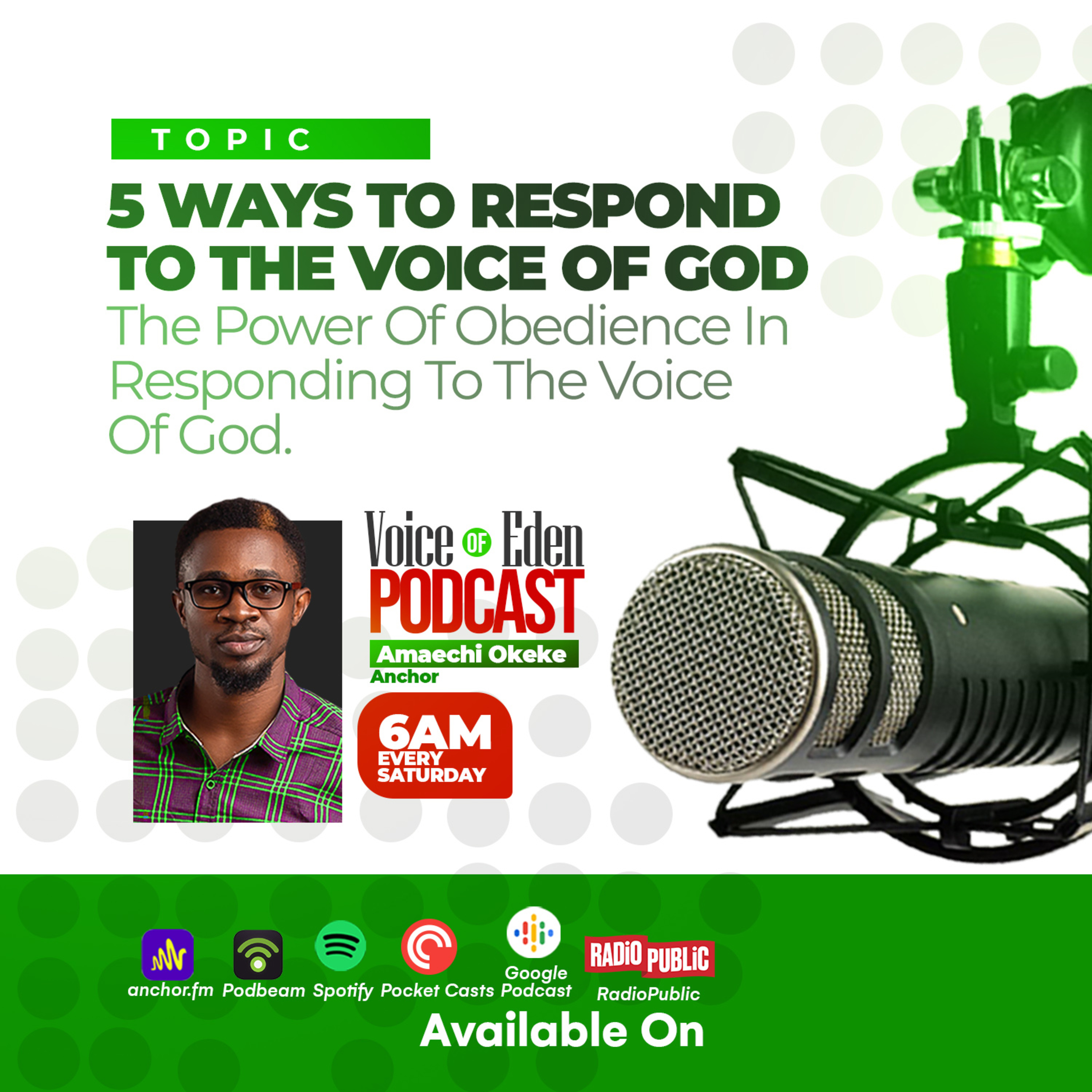 Voice of Eden with Amaechi