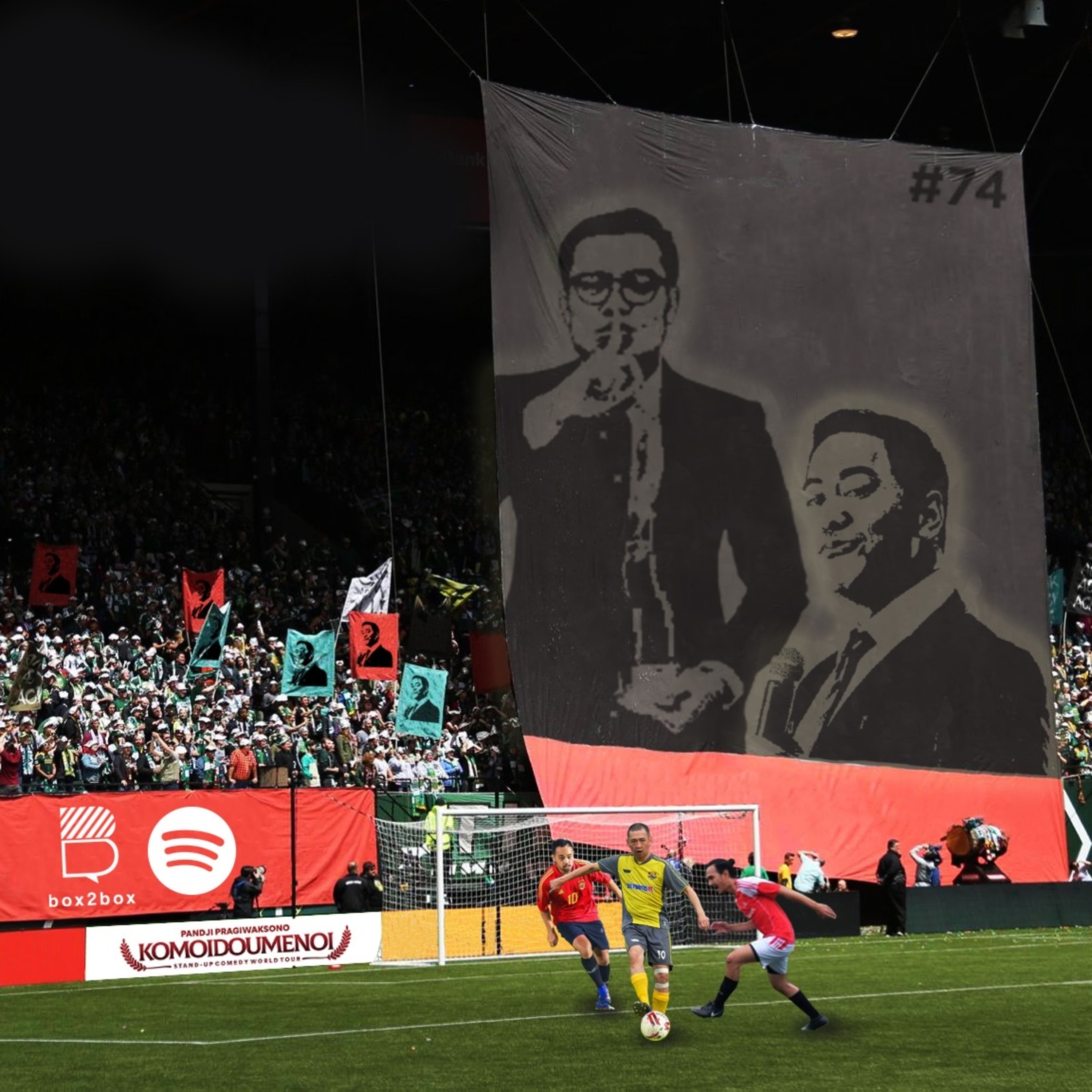 #74 Fans Bola Tersinggung oleh Pandji episode artwork