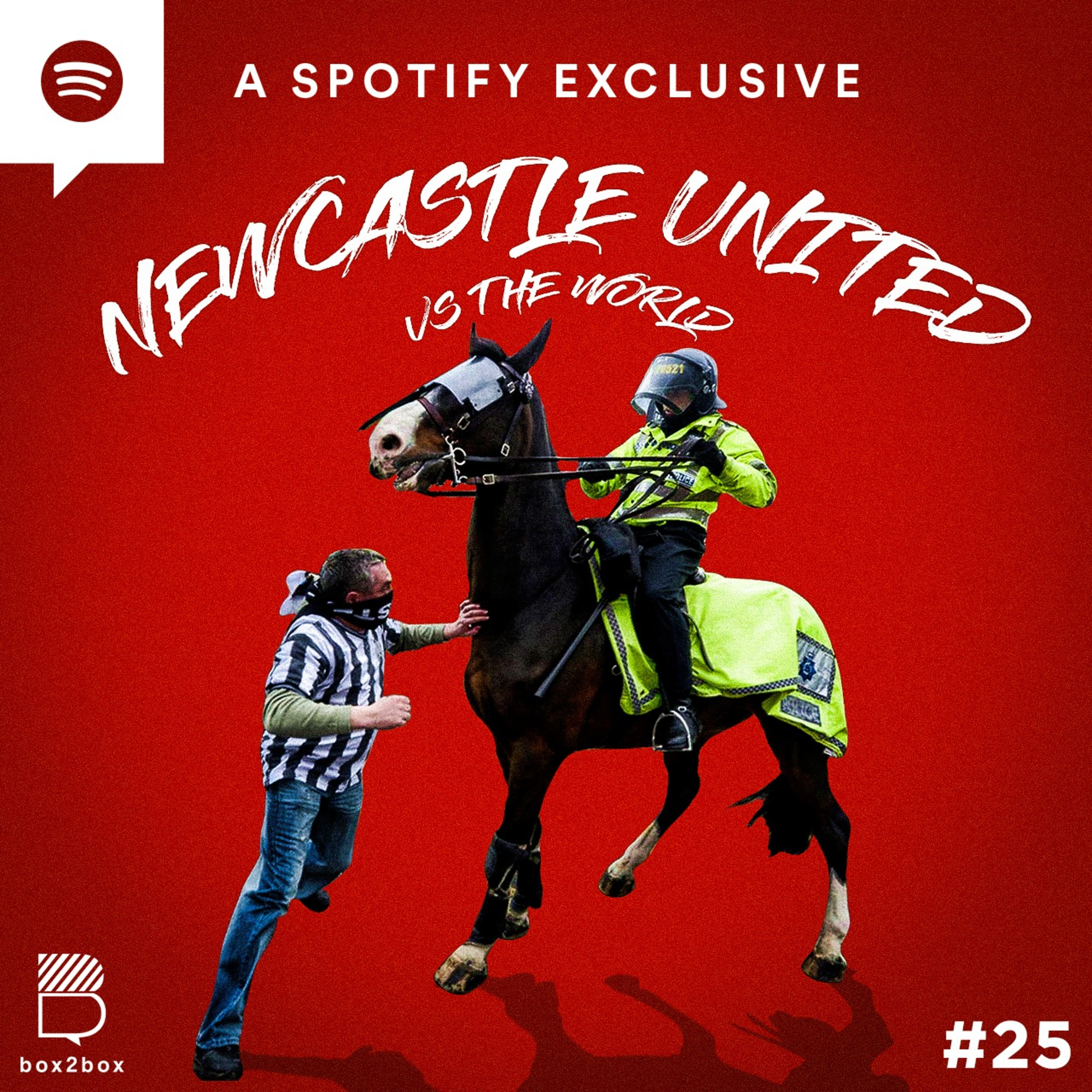 #25 Newcastle United vs the World episode artwork