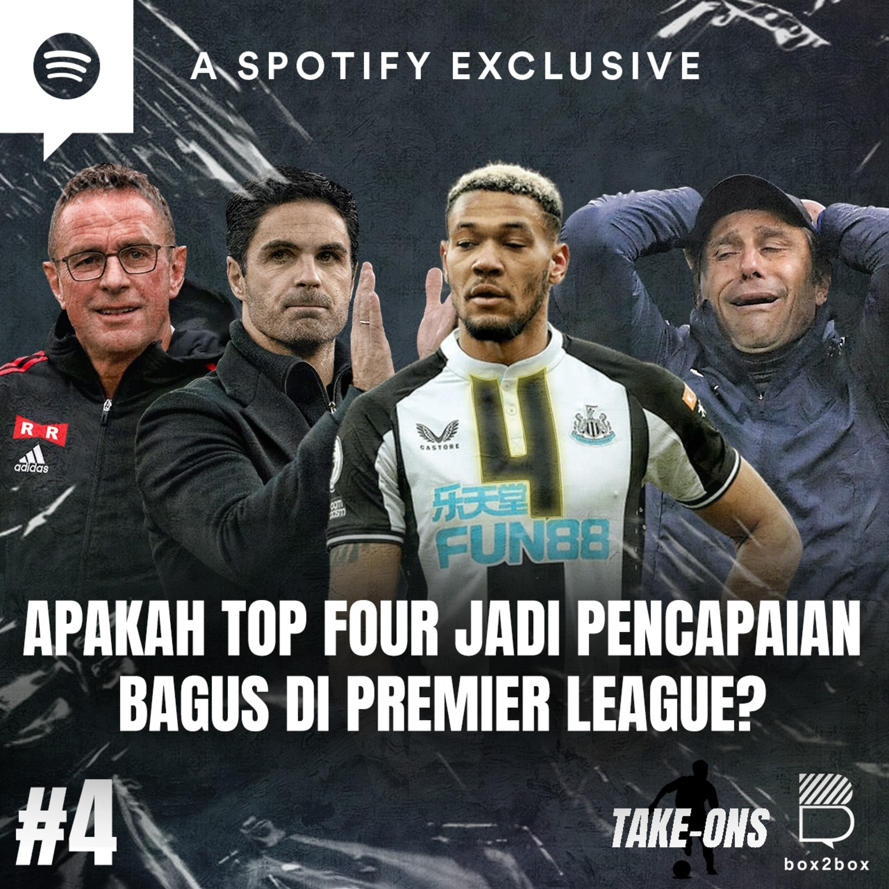 Take-Ons #4 Apakah Top Four Jadi Pencapaian Bagus di Premier League? episode artwork