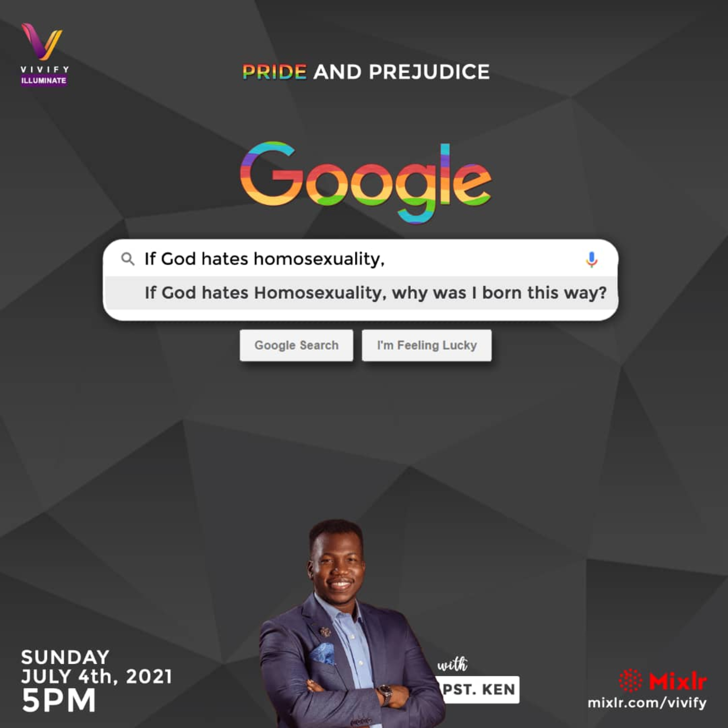Pride and Prejudice: If God hates homosexuality, why was I born this way? episode artwork