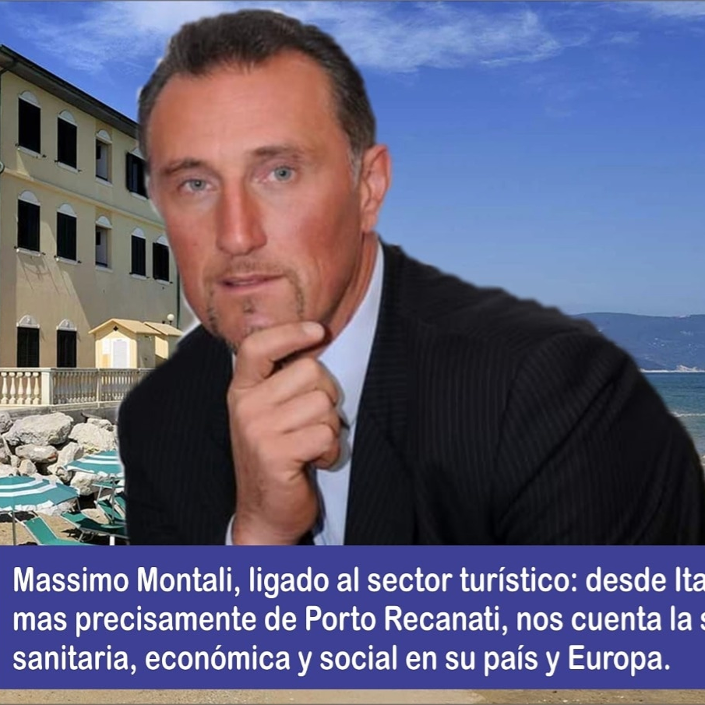 Entrevista A Massimo Montaldi desde Italia con toda la actualidad sobre los efectos de la pandemia. 