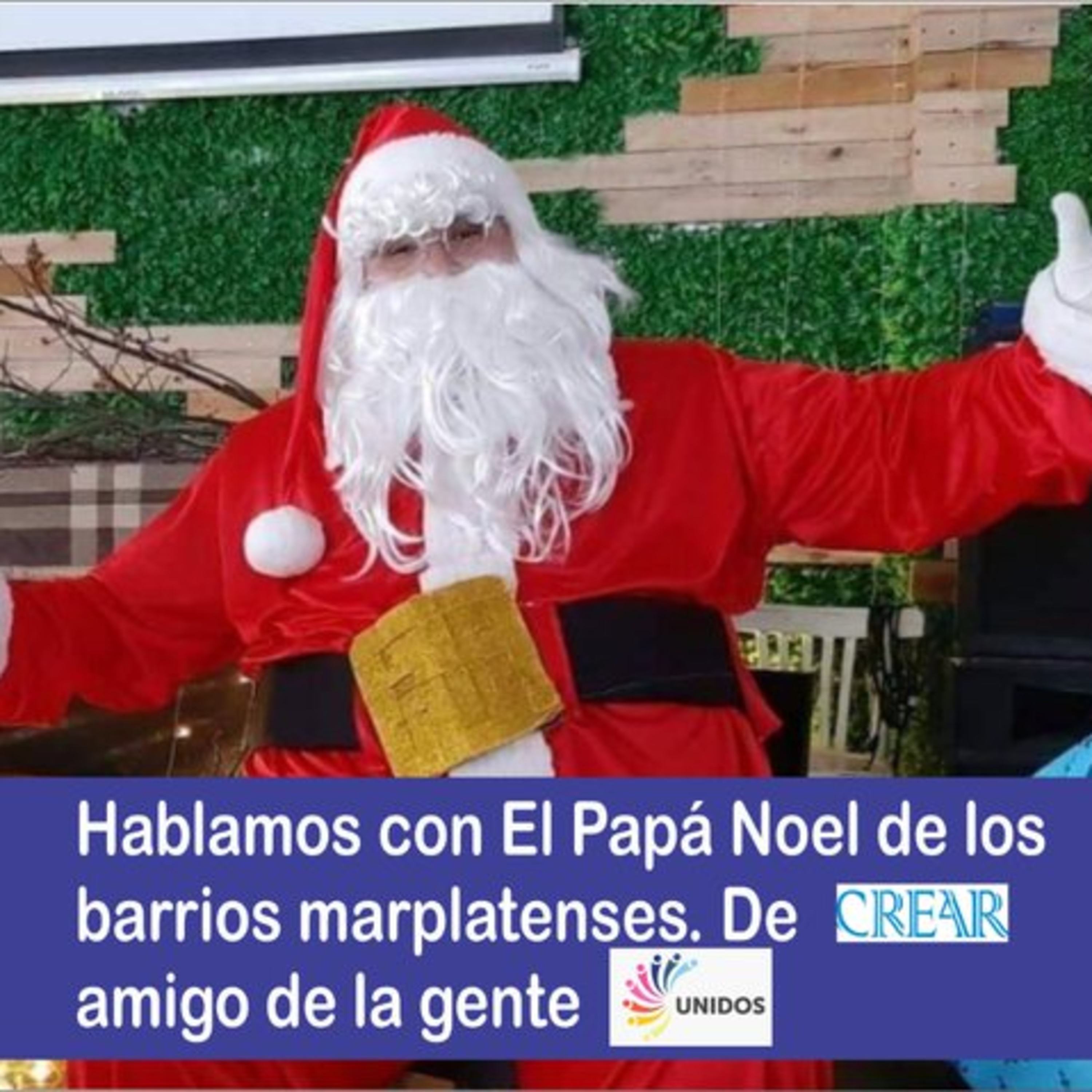  Hablamos con el "Papá Noel" de los barrios marplatenses iniciativa de CreAr, Amigos de la gente y Unidos Santa Claus episode artwork