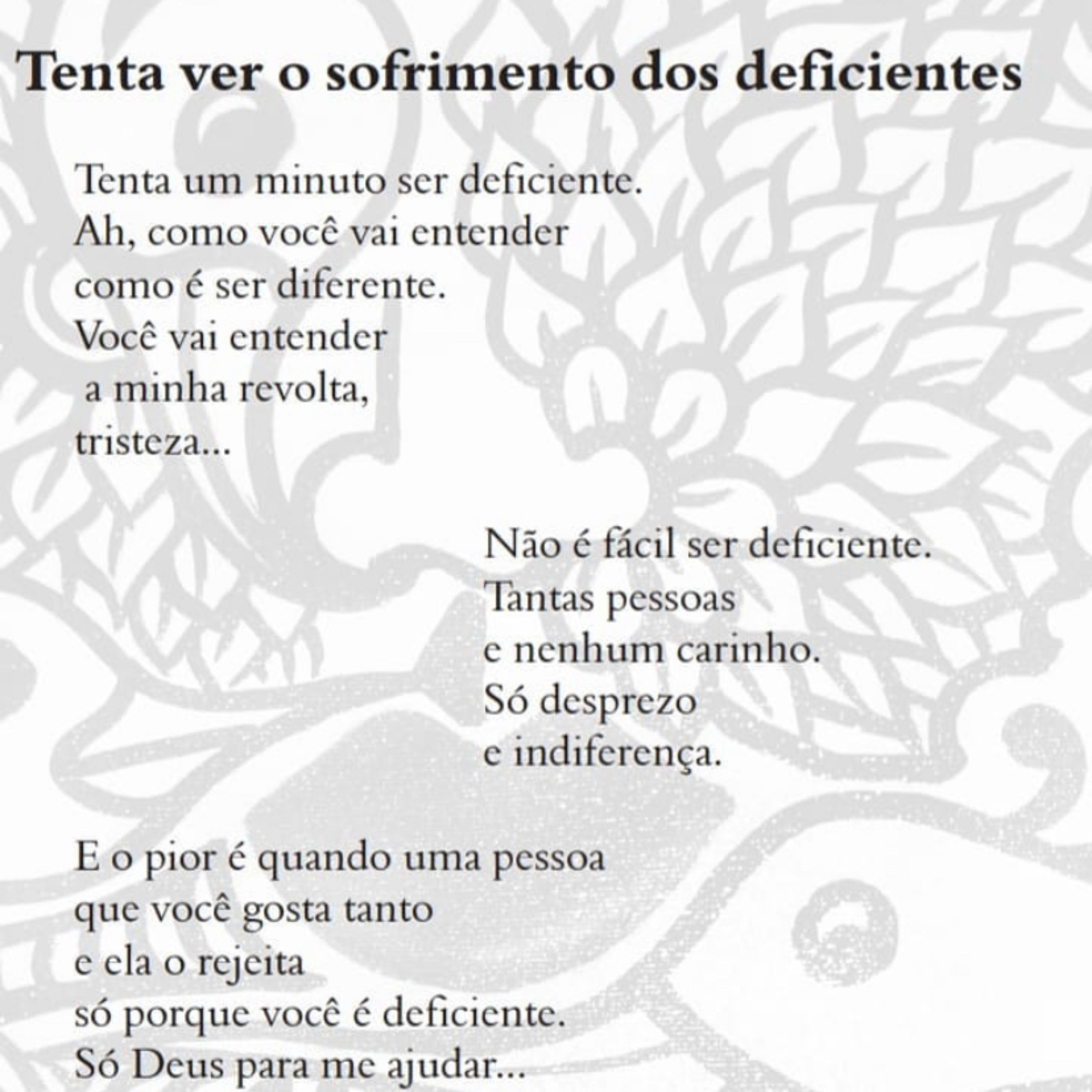Tenta Ver o Sofrimento dos Deficientes episode artwork