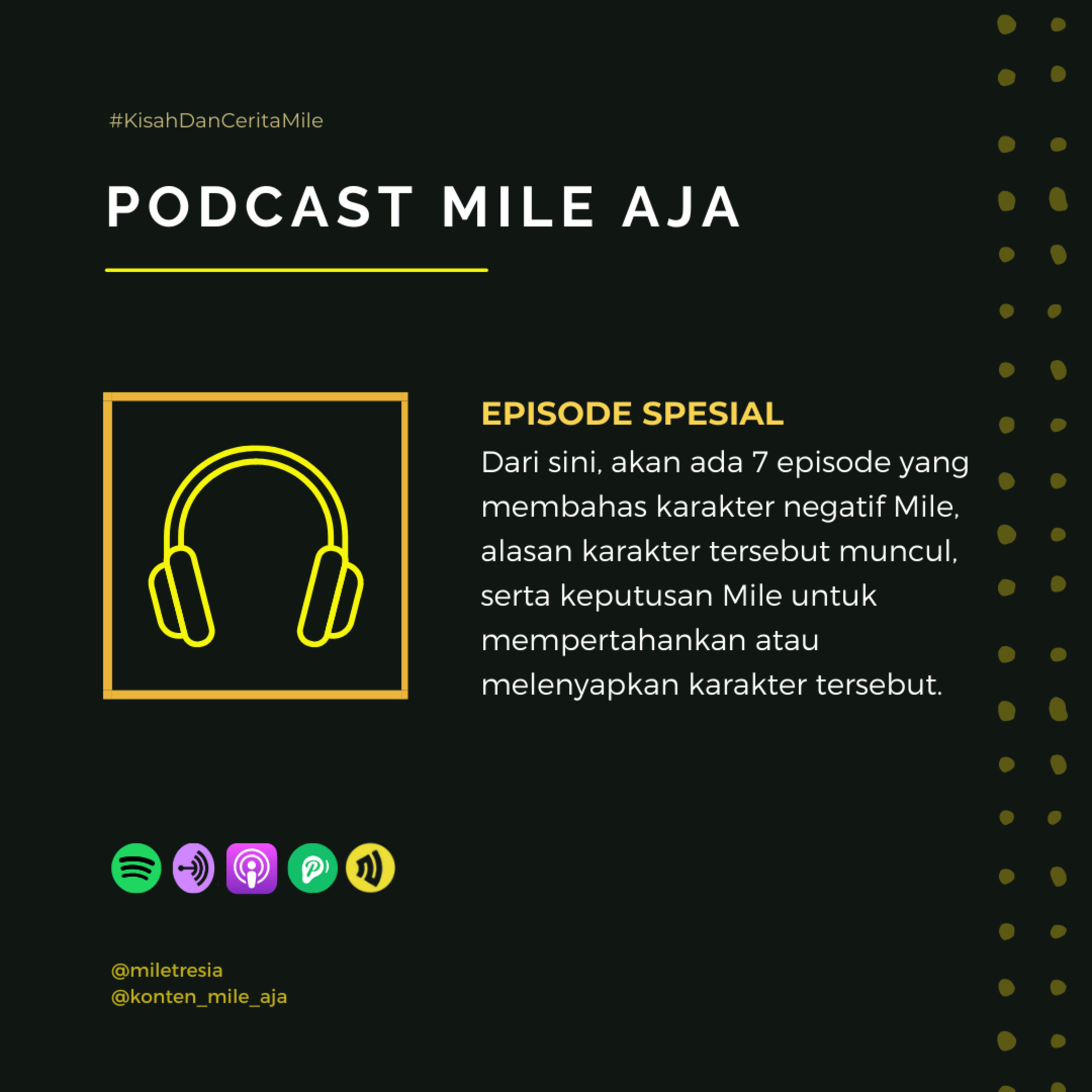 PODCAST MILE AJA