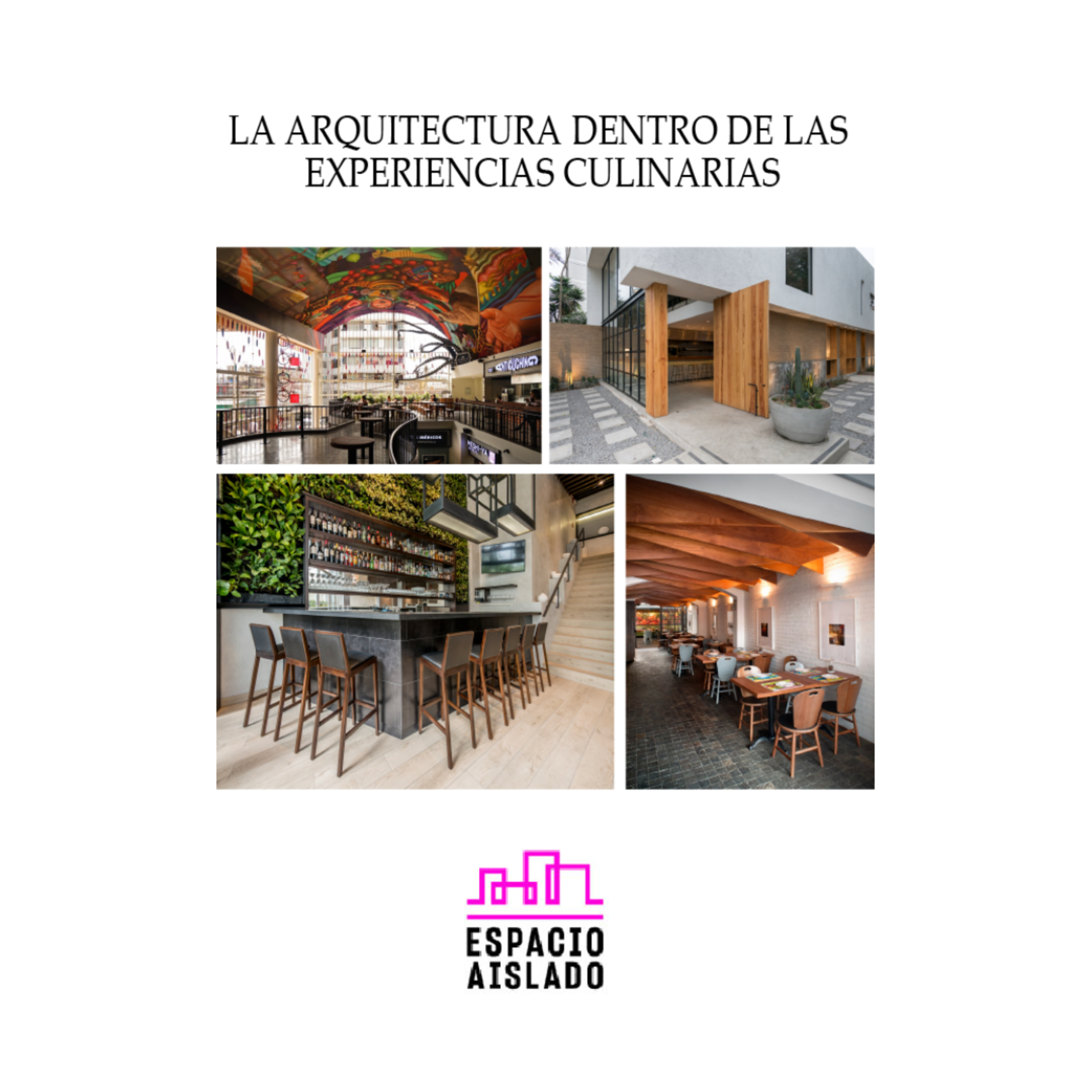 La arquitectura dentro de las experiencias culinarias - Espacio Aislado - Radio UPN episode artwork