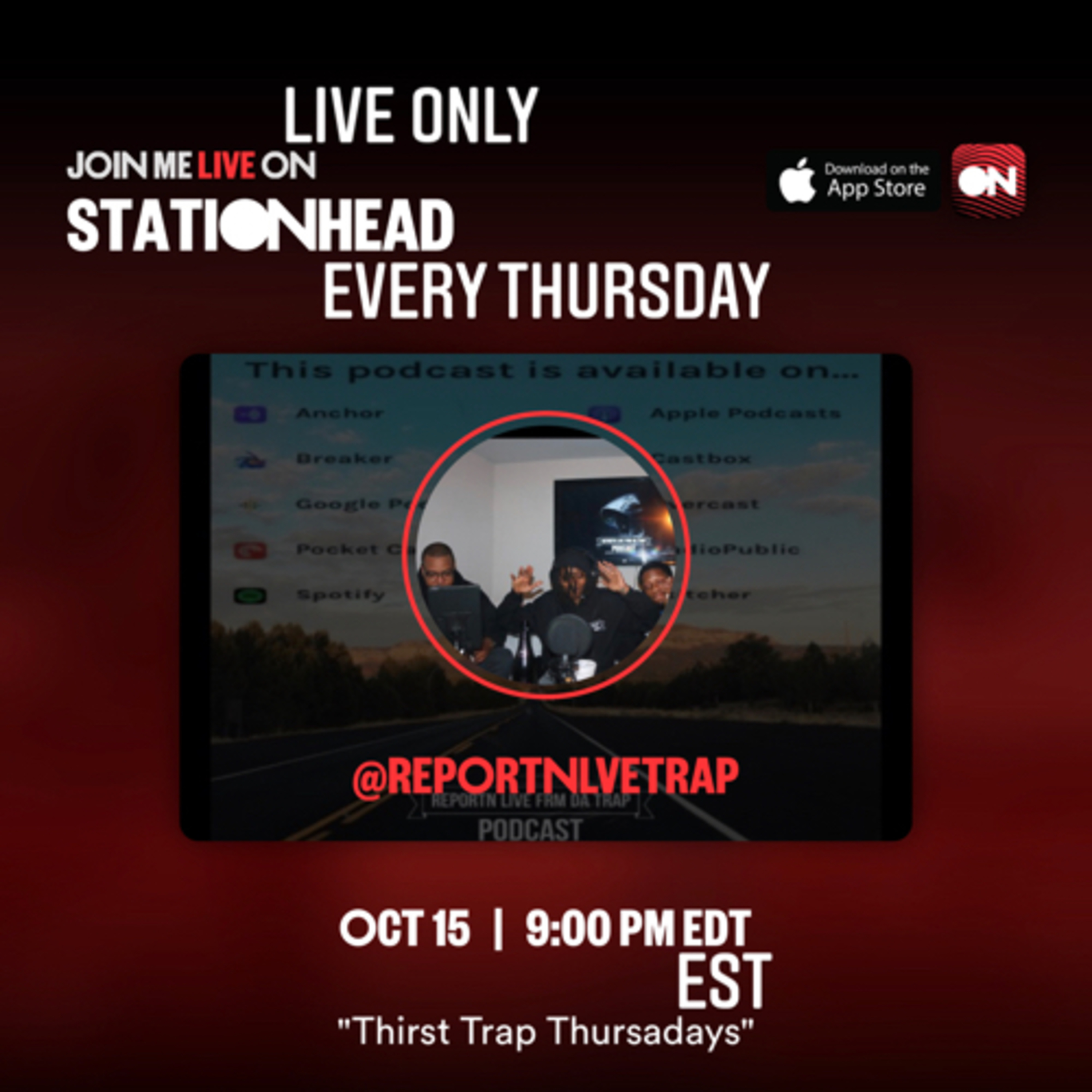 ReportN Live Frm Da Trap Podcast