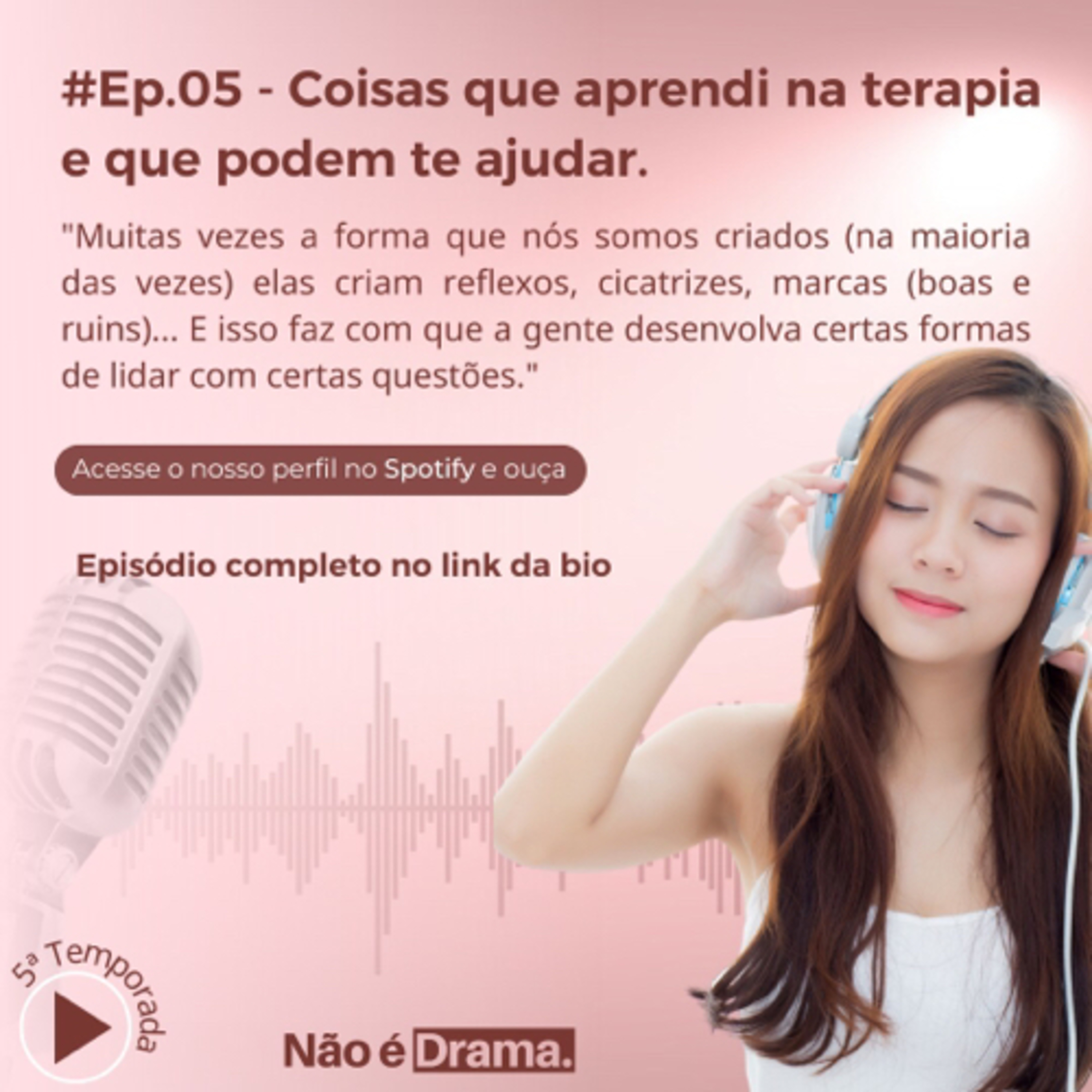 Coisas que aprendi na terapia e que podem te ajudar episode artwork
