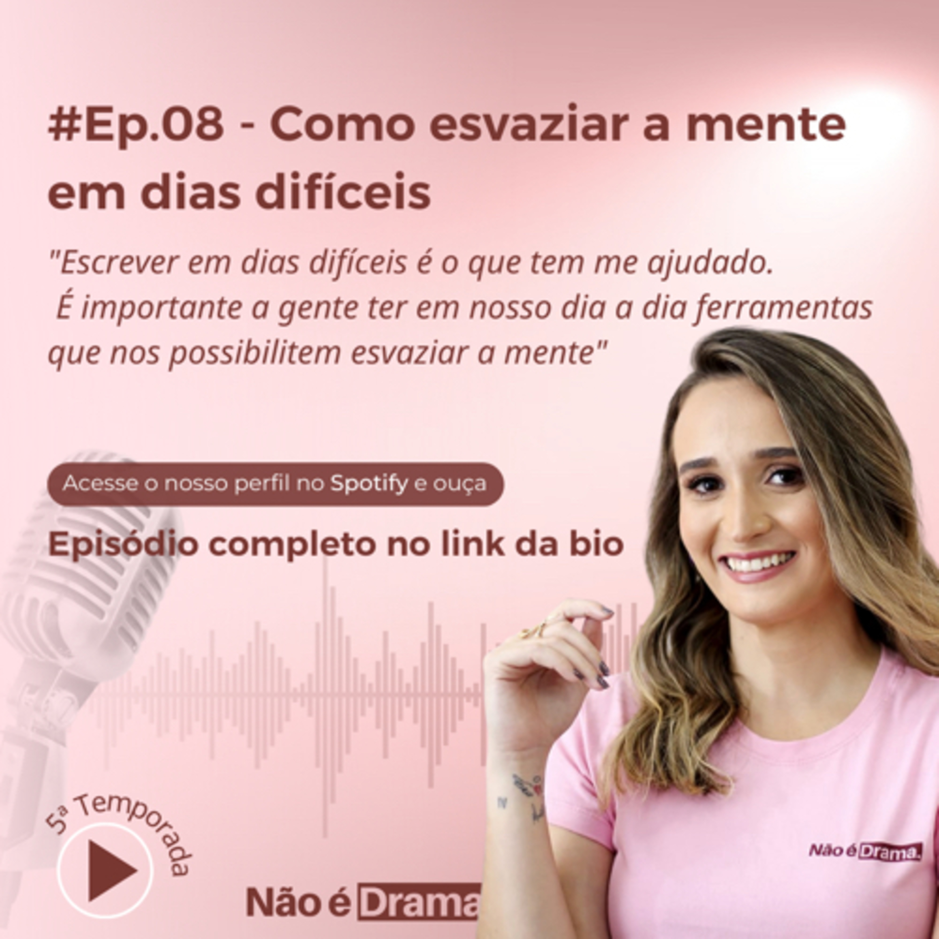 Episódio 8 - Como esvaziar a mente em dias difíceis.  episode artwork