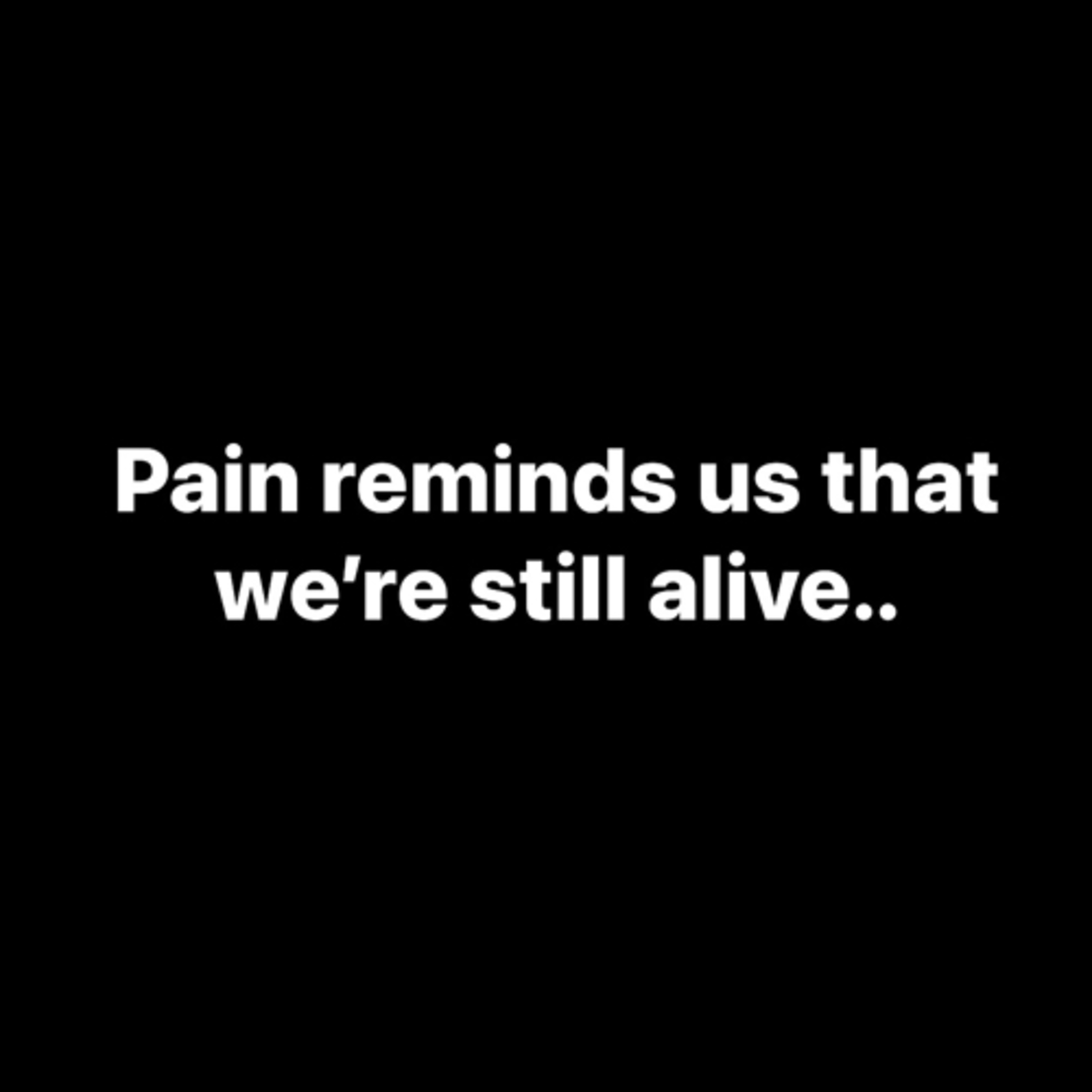 EP 82: Pain Reminds Us That We’re Alive  episode artwork