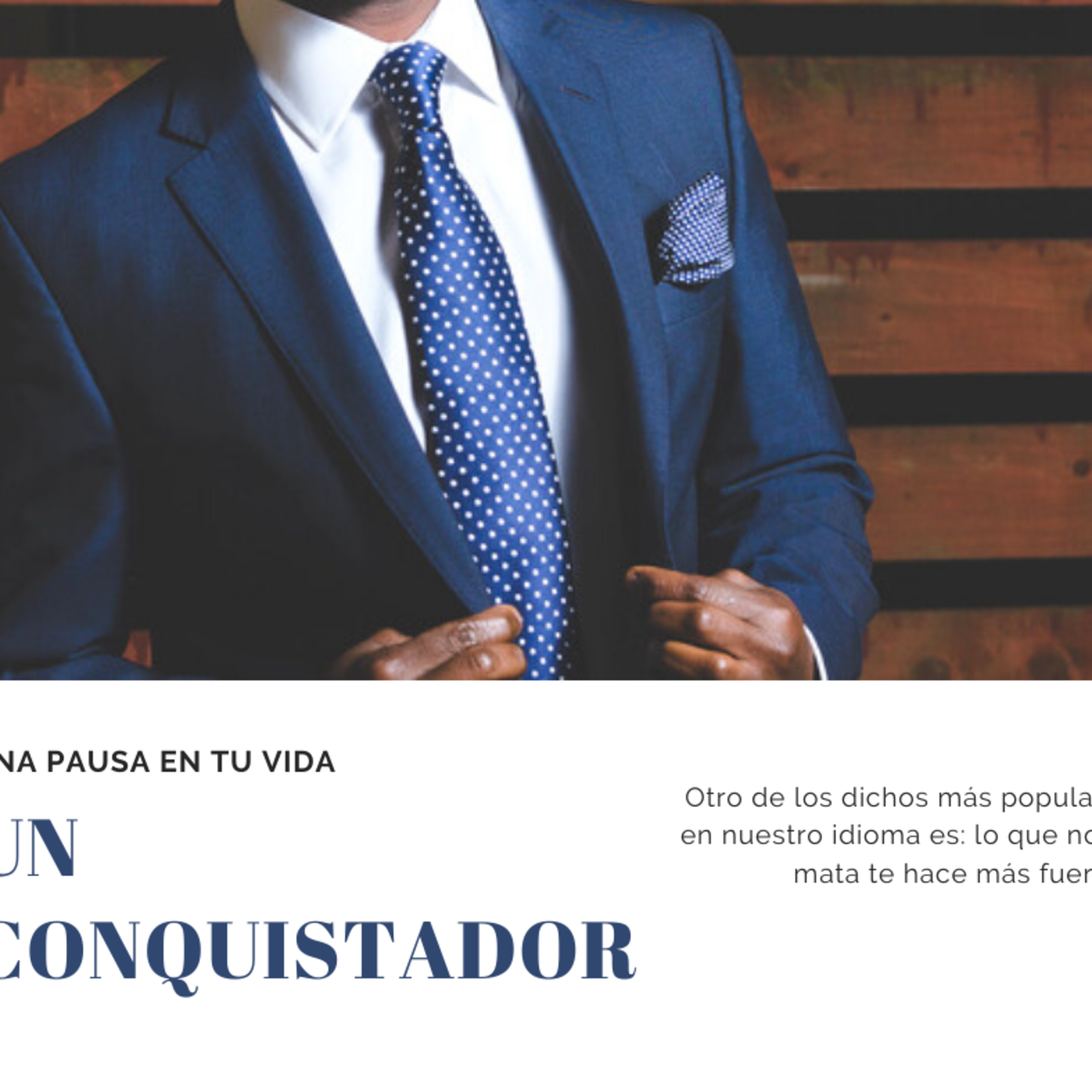 Una pausa en tu vida