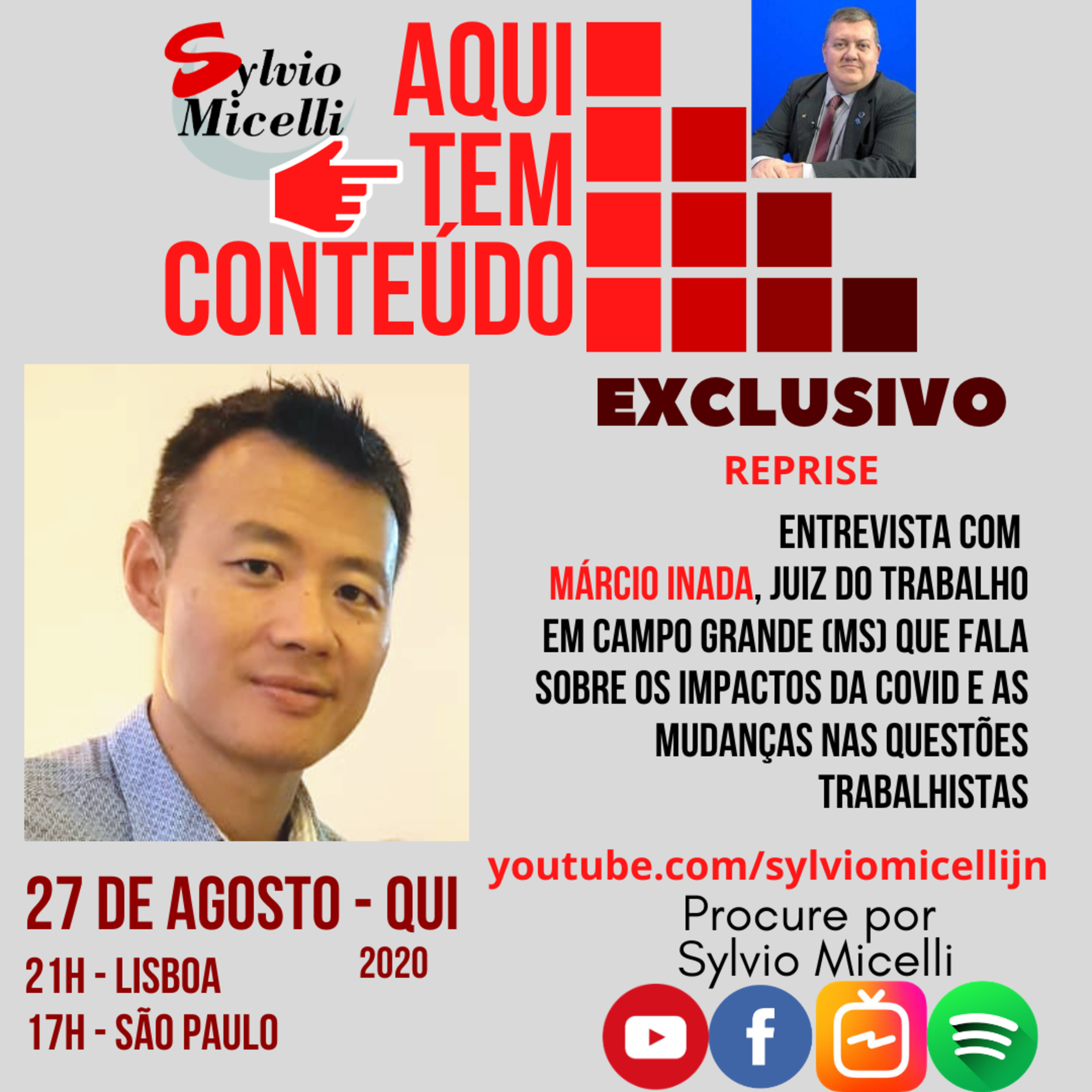 Aqui tem Conteúdo com Sylvio Micelli