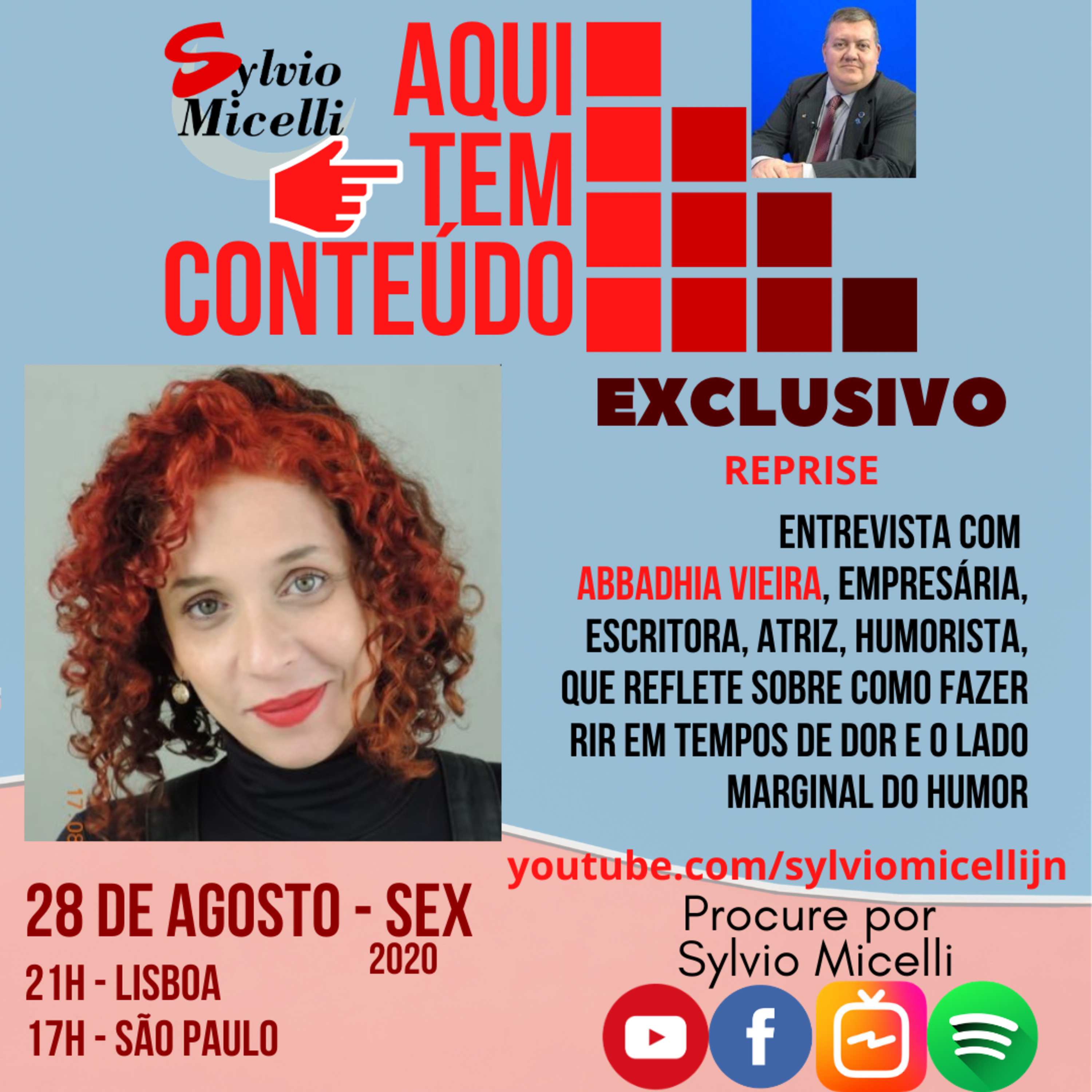 Aqui tem Conteúdo com Sylvio Micelli