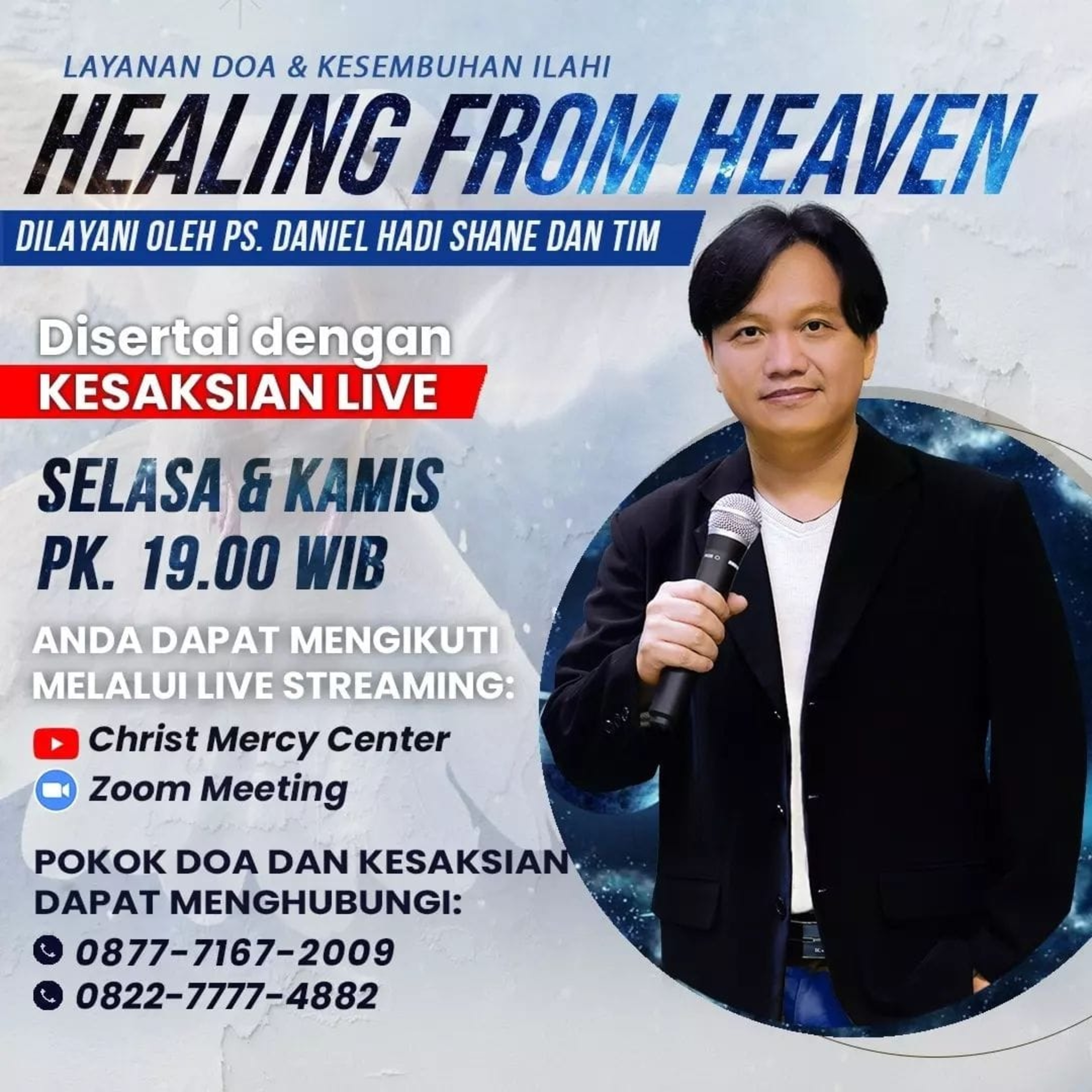 Part 1 - Mujizat Kesembuhan dan Pelepasan Roh Jahat - HFH Vol.76 by Ps.Daniel Hadi Shane (03/02/22)