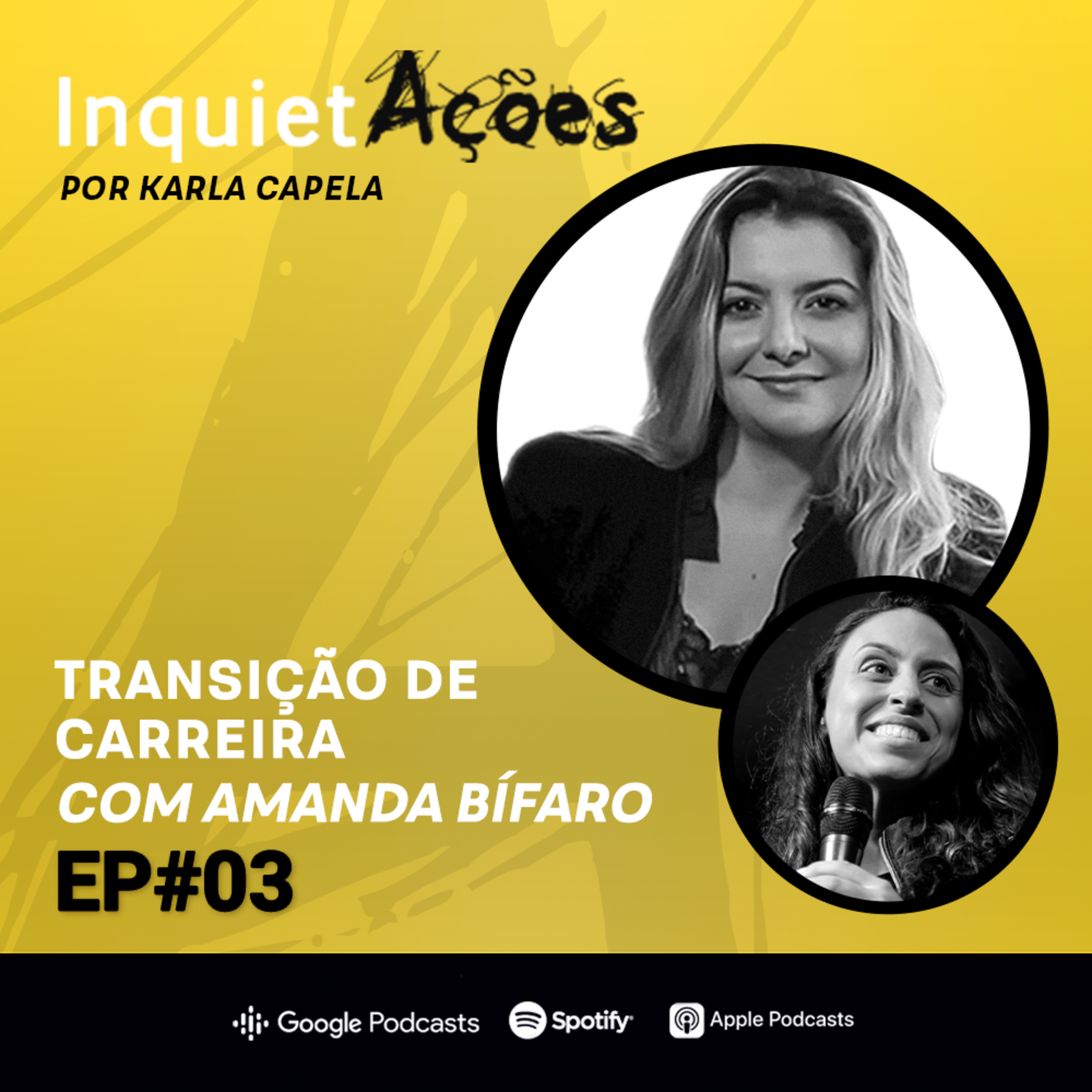 Transição de carreira como reinvenção profissional com Amanda Bífaro - #T02EP03