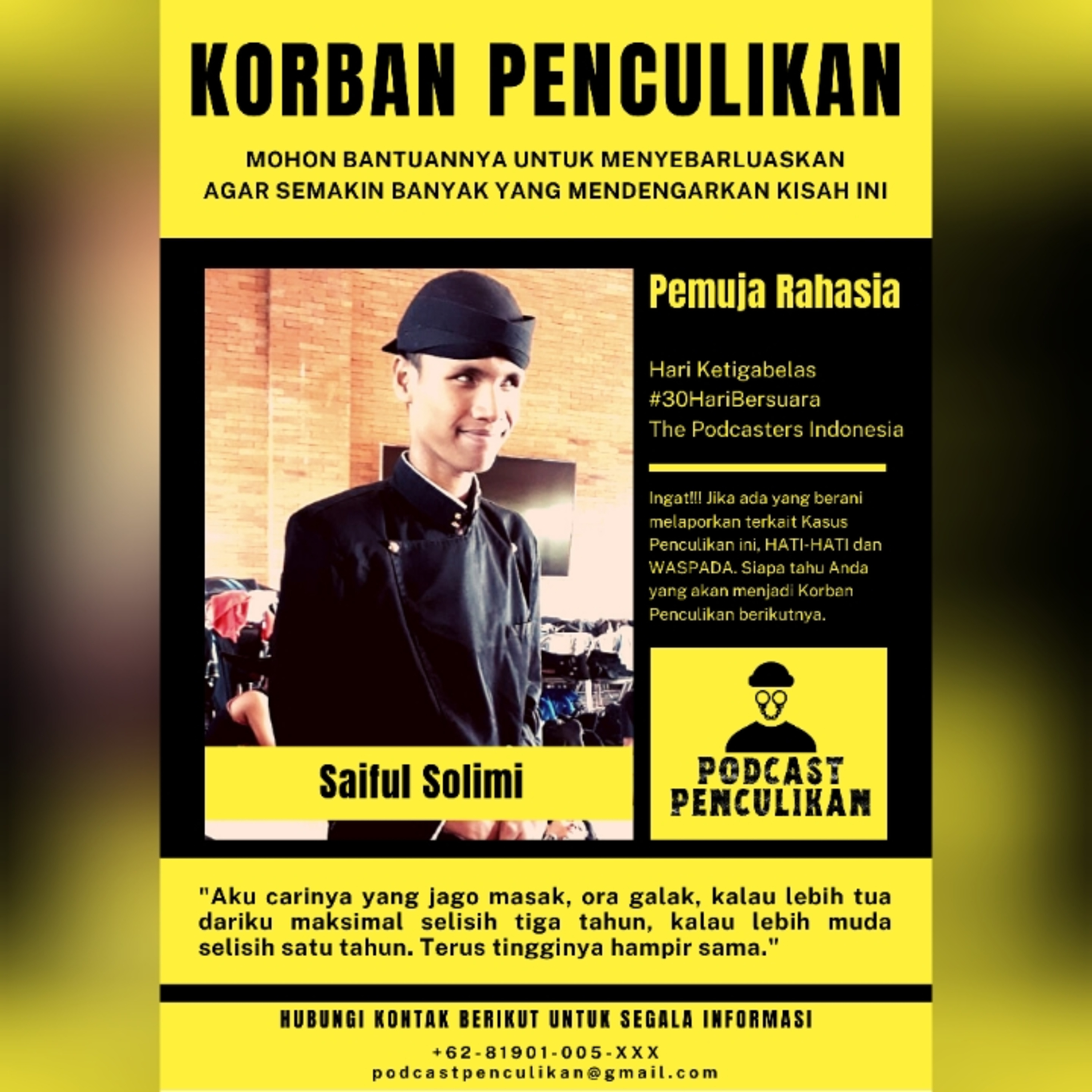 Podcast Penculikan