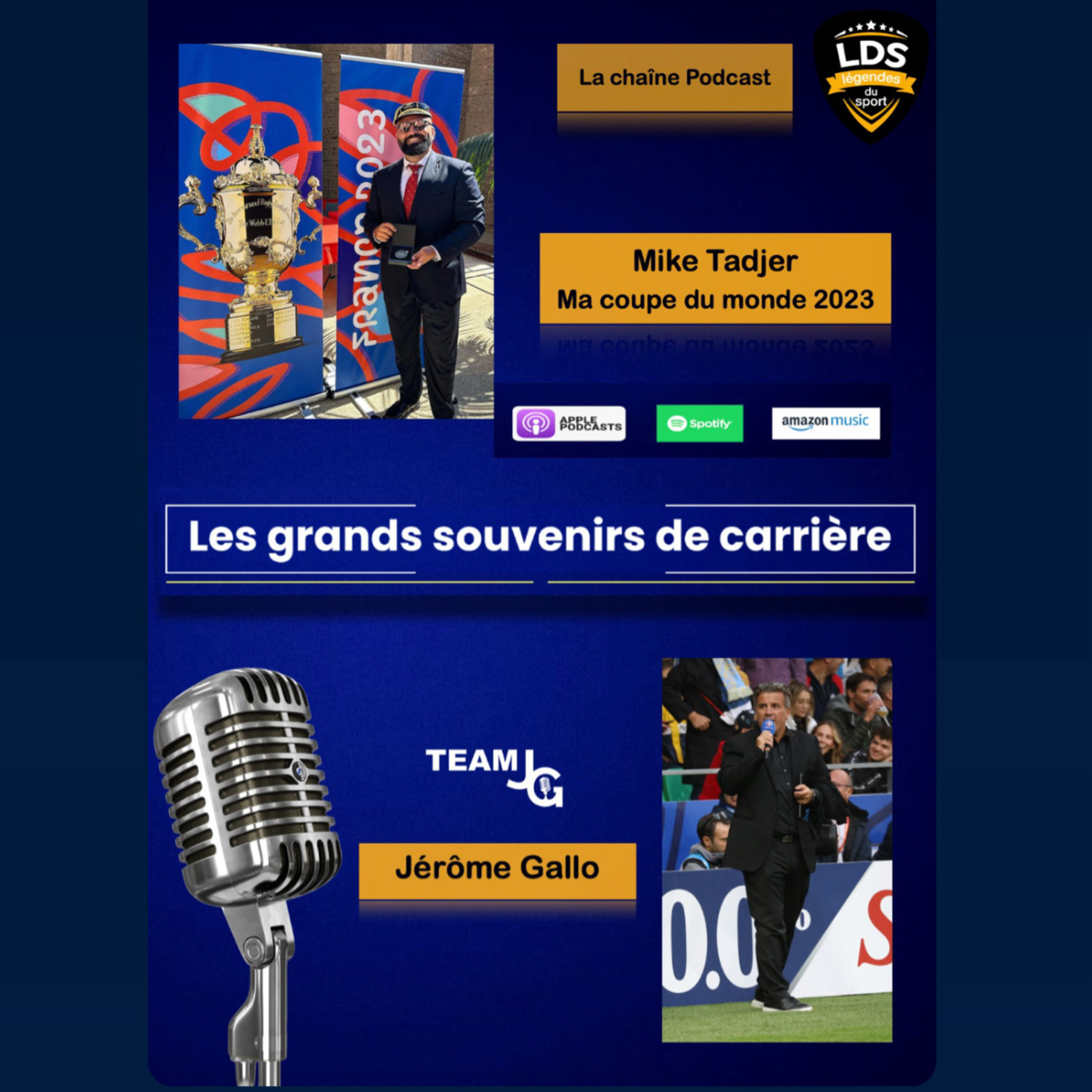 Ep 29 🇵🇹 Mike Tadjer Souvenirs de sa coupe du monde France 2023 🏉 episode artwork