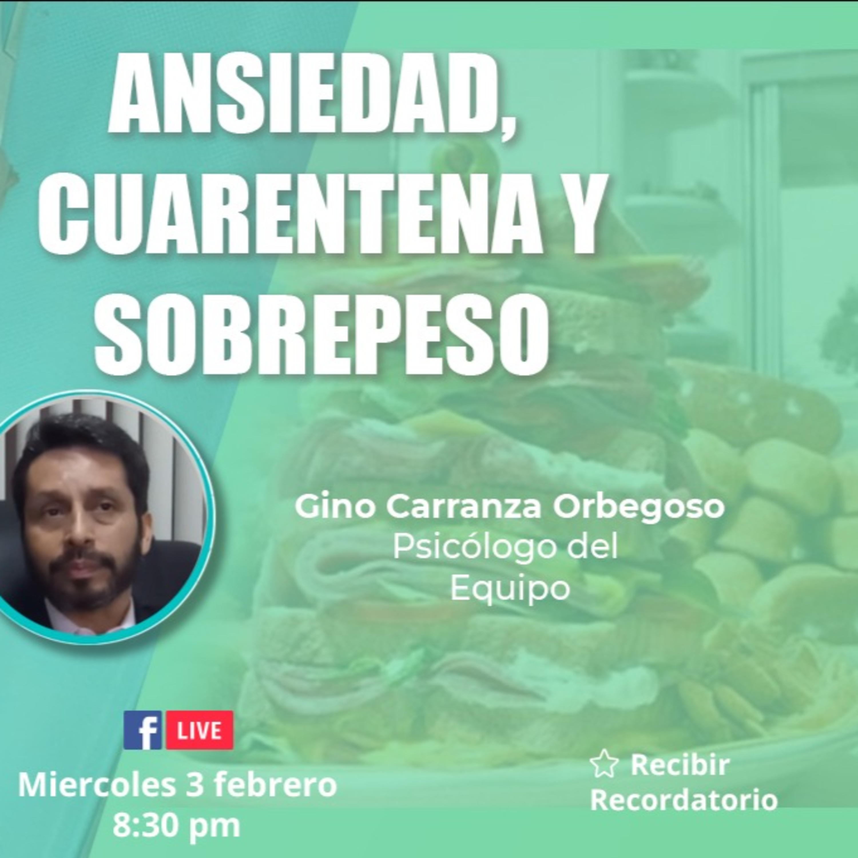 Gino Carranza Orbegoso - Psicólogo