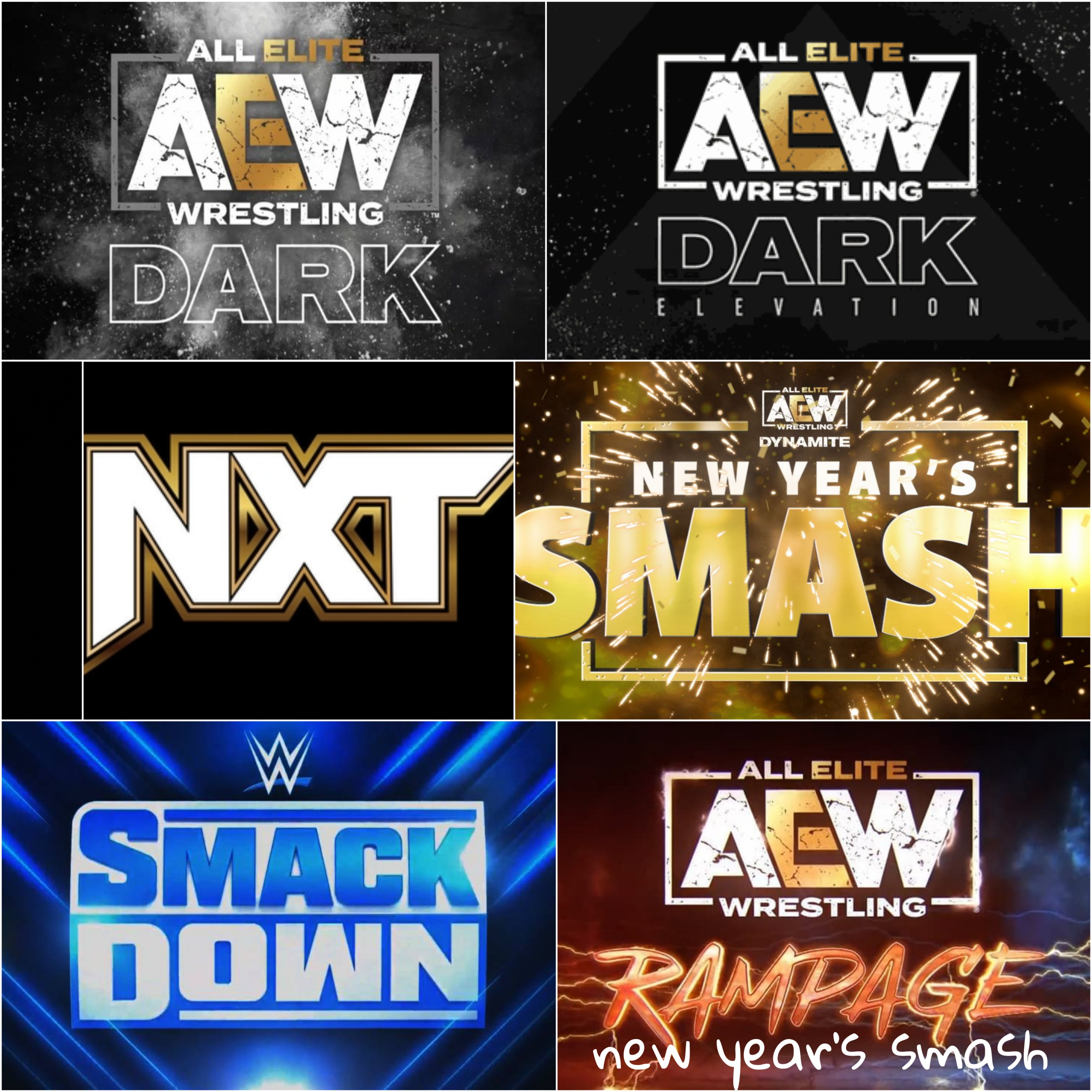AEW Dark: Elevation, NXT, AEW Dark, AEW Dynamite: New Year’s Smash“, WWE Friday Night SmackDown, NXT LVL UP und AEW Rampage: „New Year’s Smash“ aus der KW 52 - Ausgabe 461 vom 31.12.2022. episode artwork