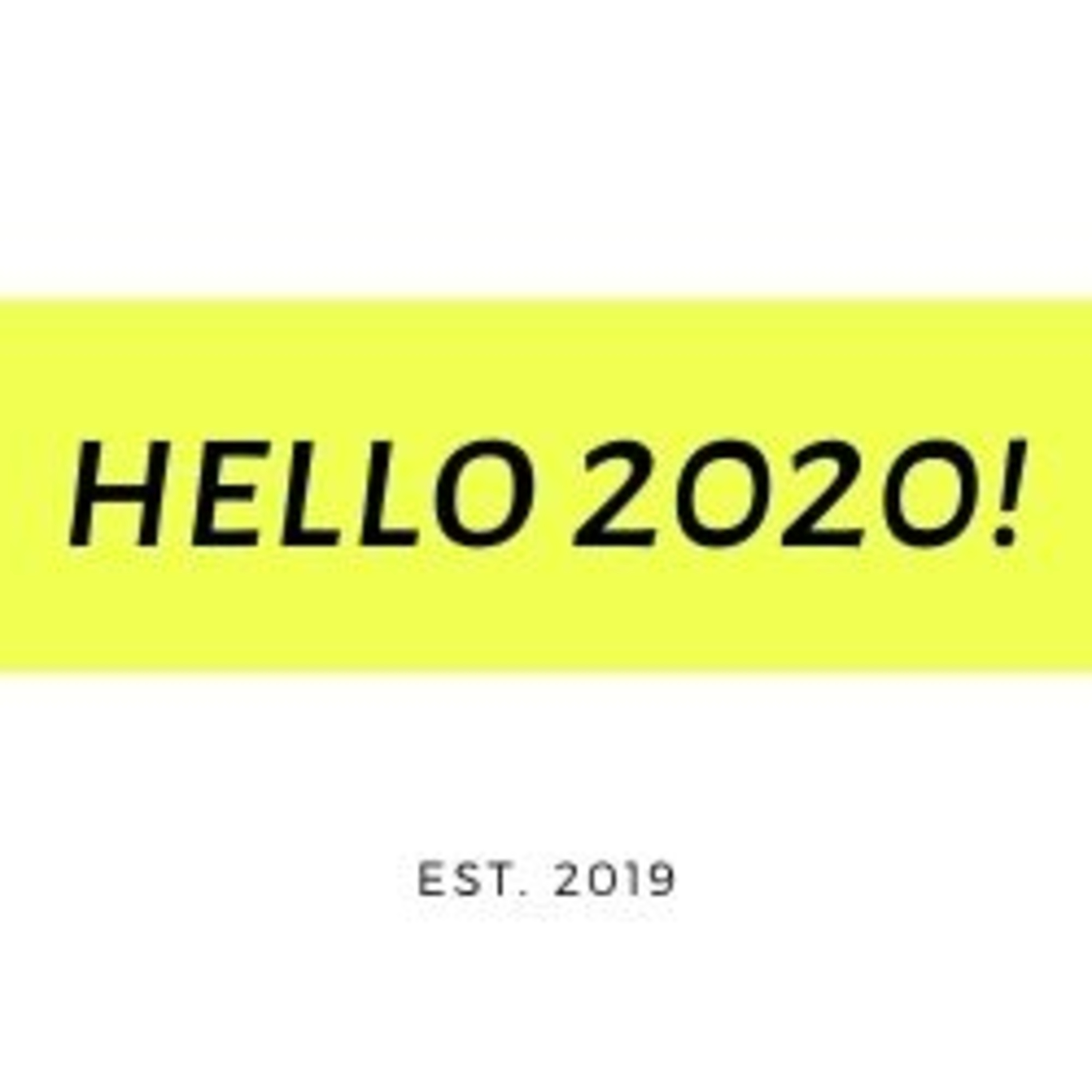 Hello 2020! episode artwork
