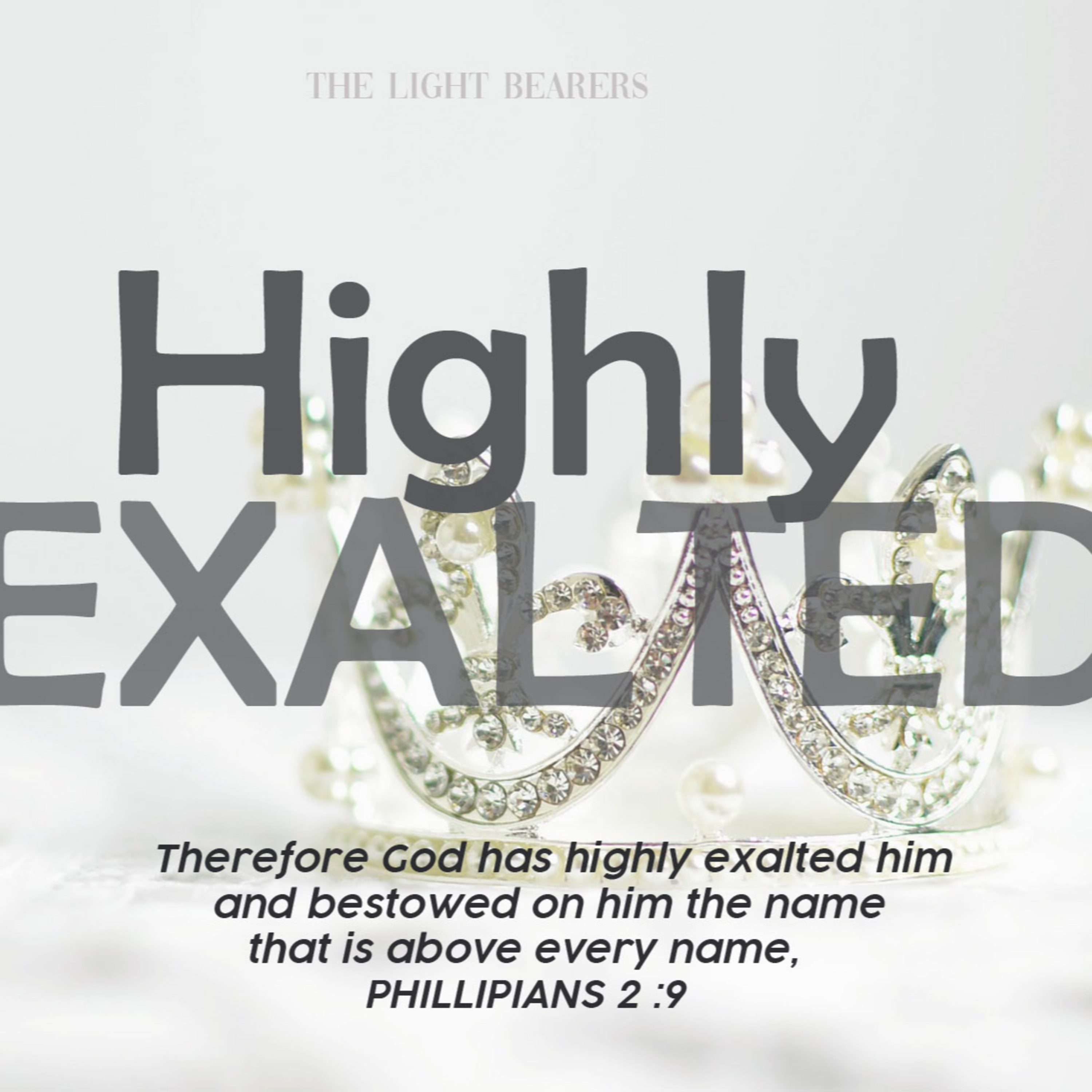HIGHLY EXALTED episode artwork