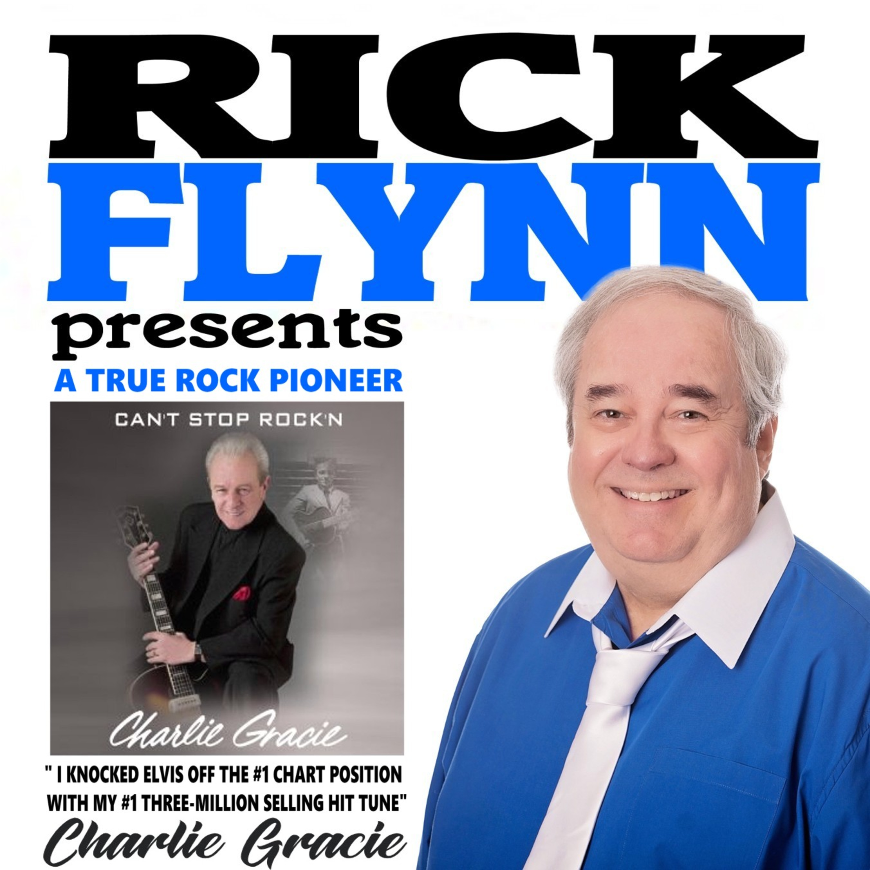 CHARLIE GRACIE - A True Rock Pioneer (Recorded 8-11-2021) Episode 48 episode artwork