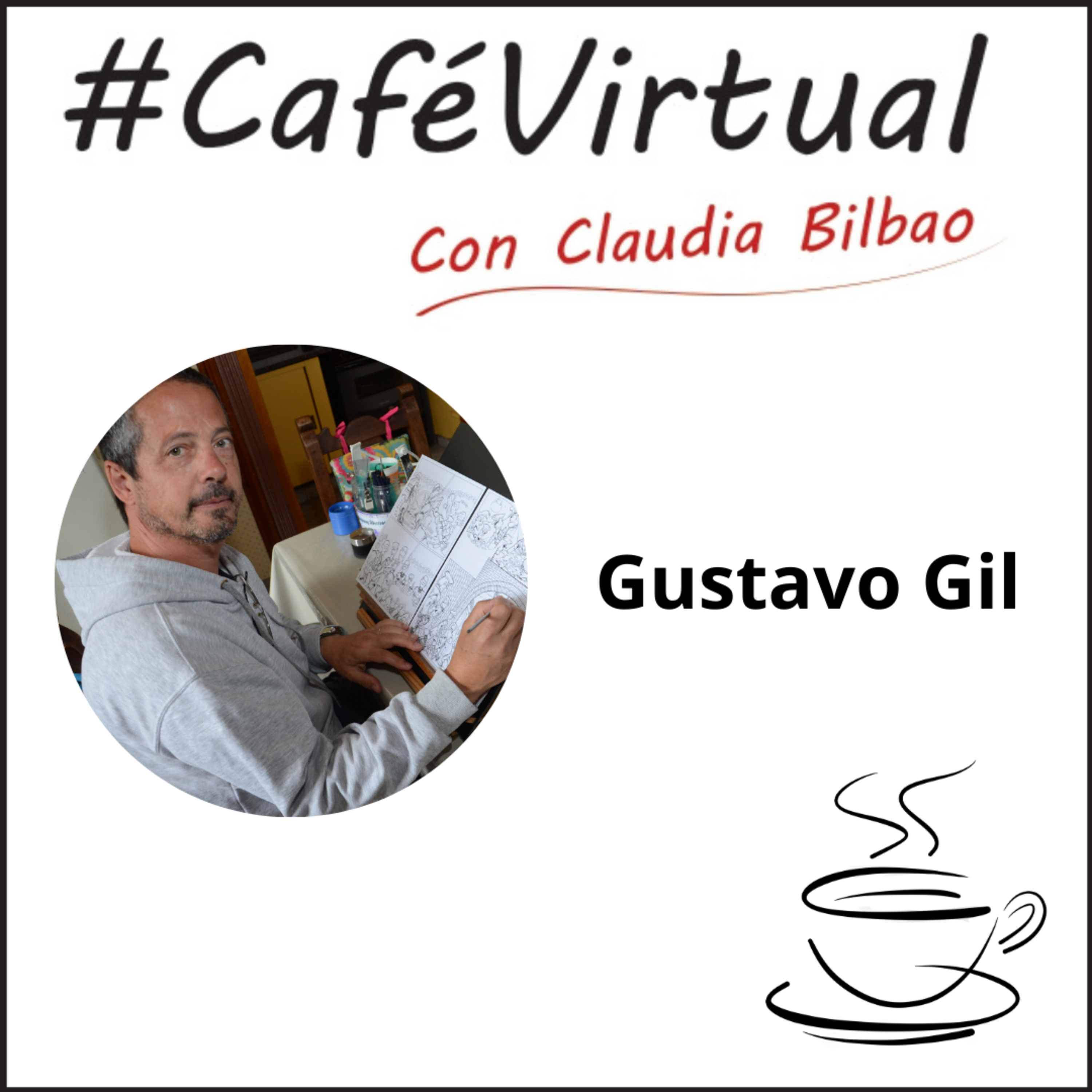 Café Virtual con Claudia Bilbao