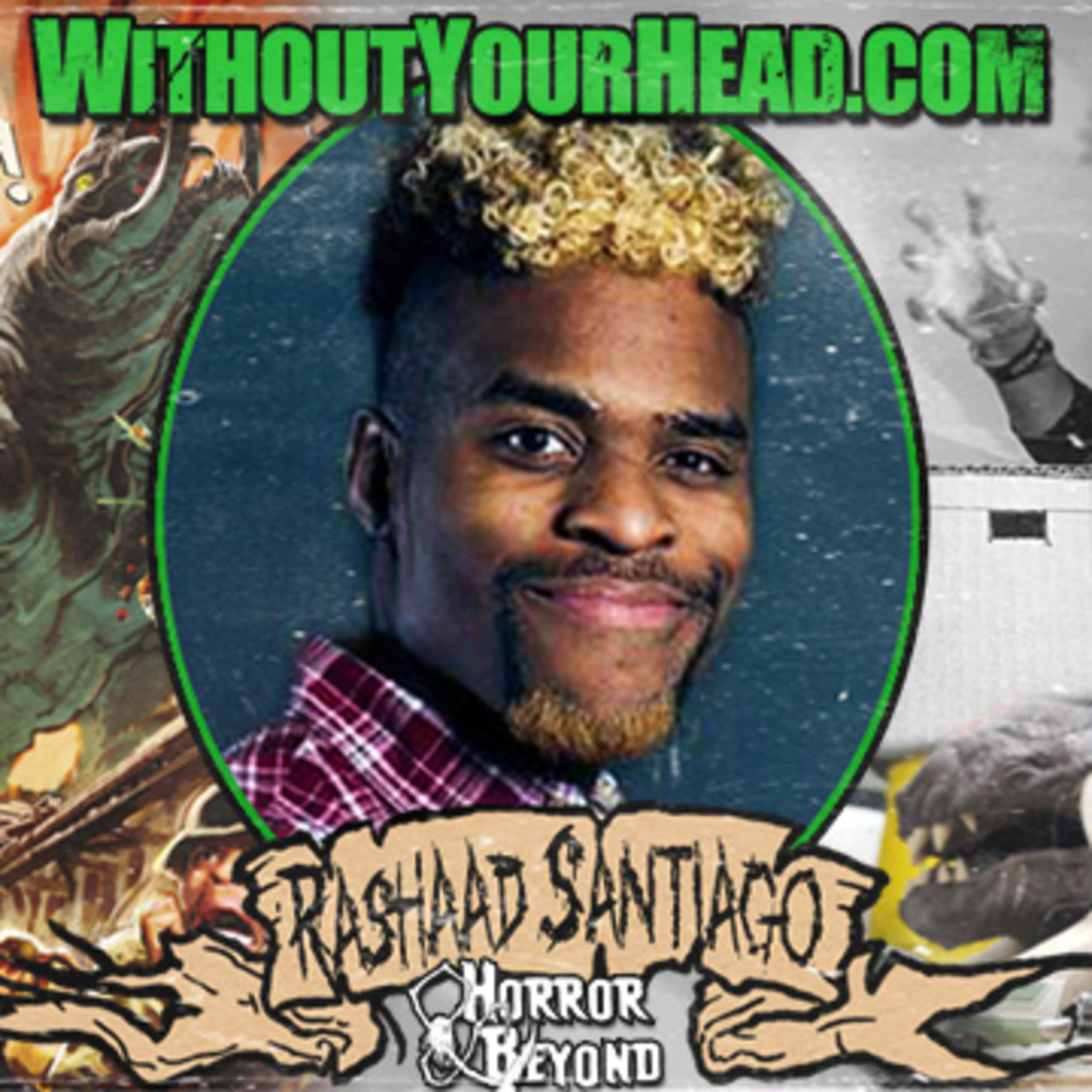 Rashaad Santiago of "Terror From Beyond Beyond"  episode artwork