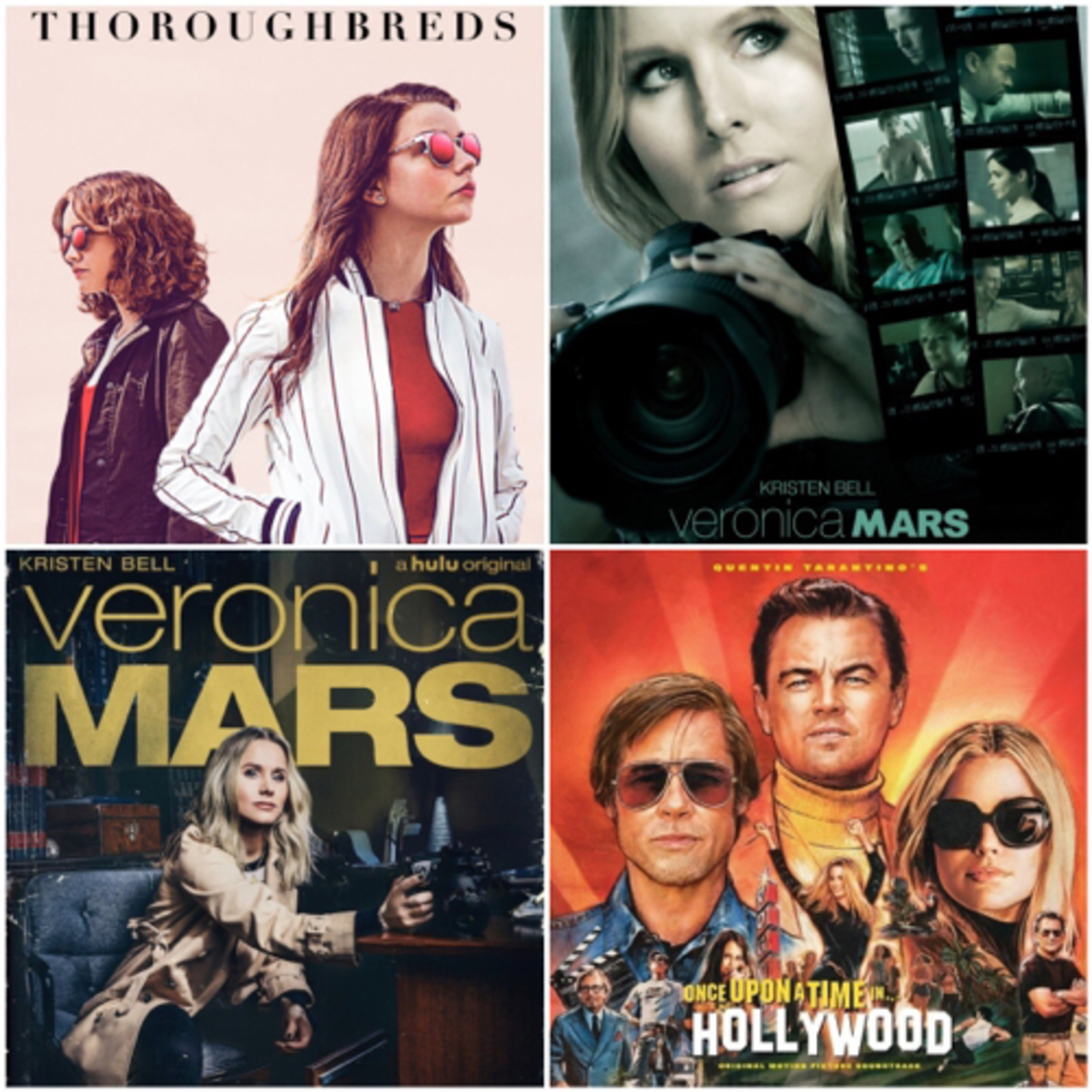 Roomies and Movies #110 7.30.19 Thoroughbreds/Veronica Mars/Once Upon a Time in Hollywood episode artwork