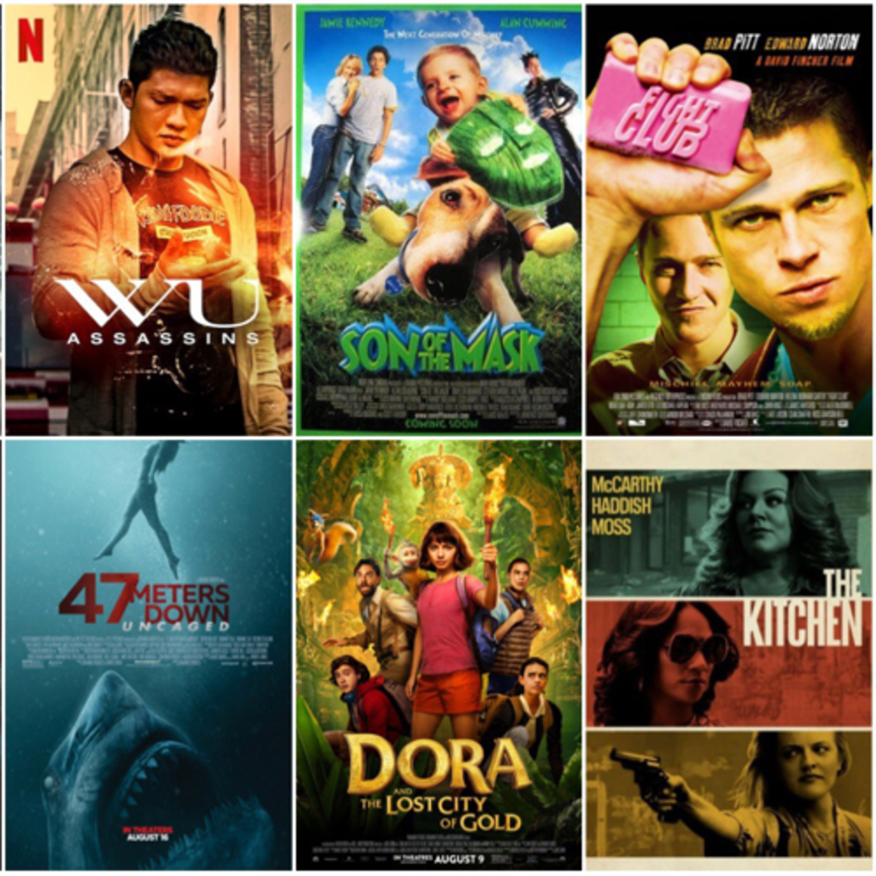 Roomies and Movies #112 08.19.19 Batman Hush/Wu Assassins/Fight Club/47 Meters Down Uncaged episode artwork