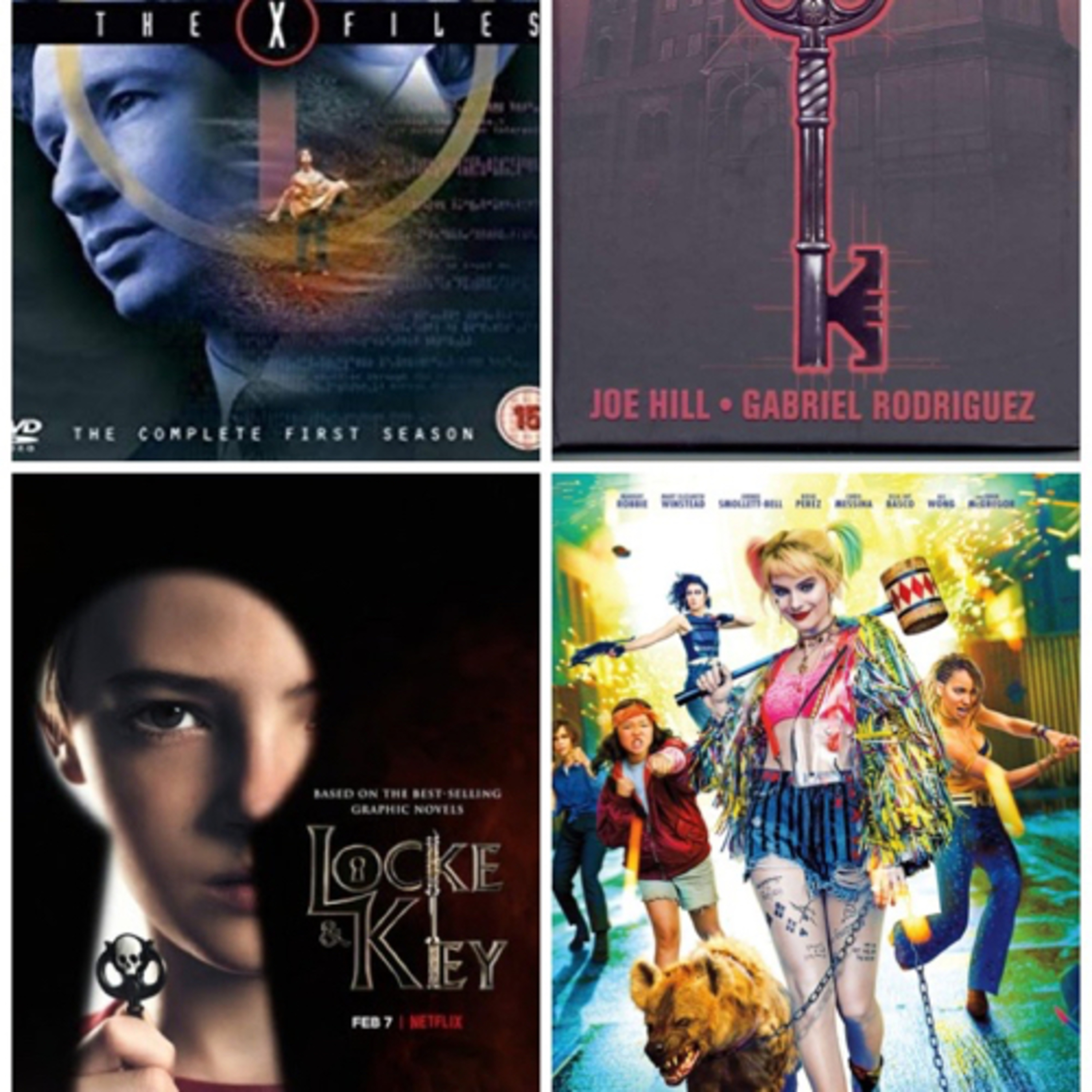 Roomies and Movies #134 XFiles/Locke and Key/Birds Of Prey episode artwork