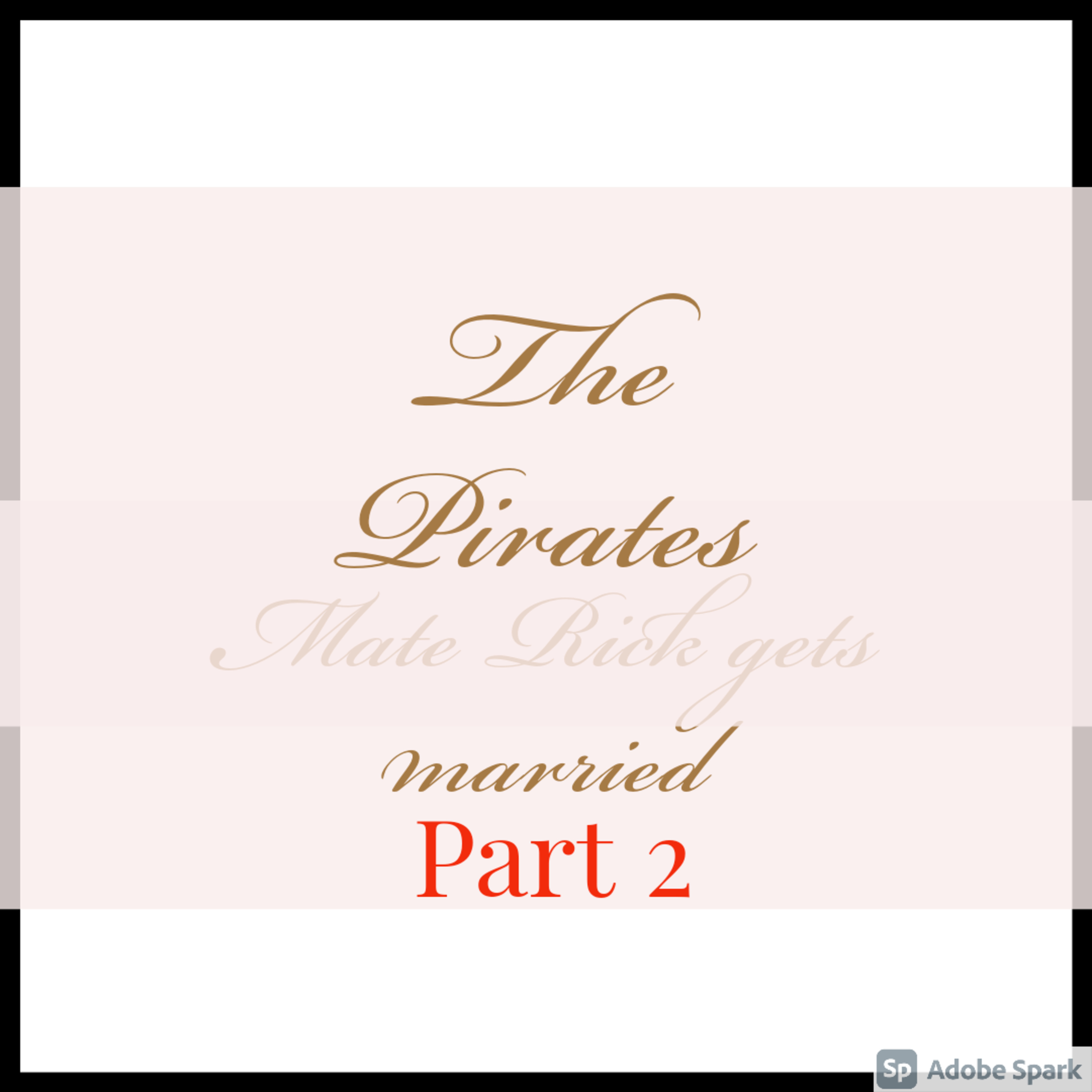 Pirates Mate Rick gets married part 2